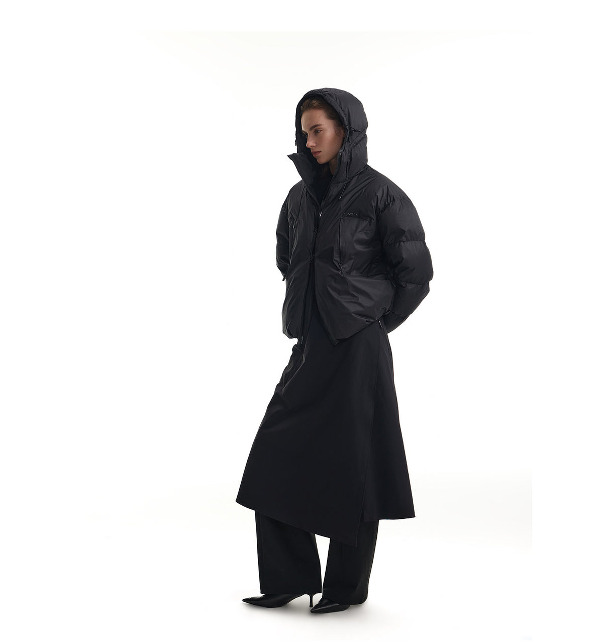 All-Around Protection Hooded Down Jacket