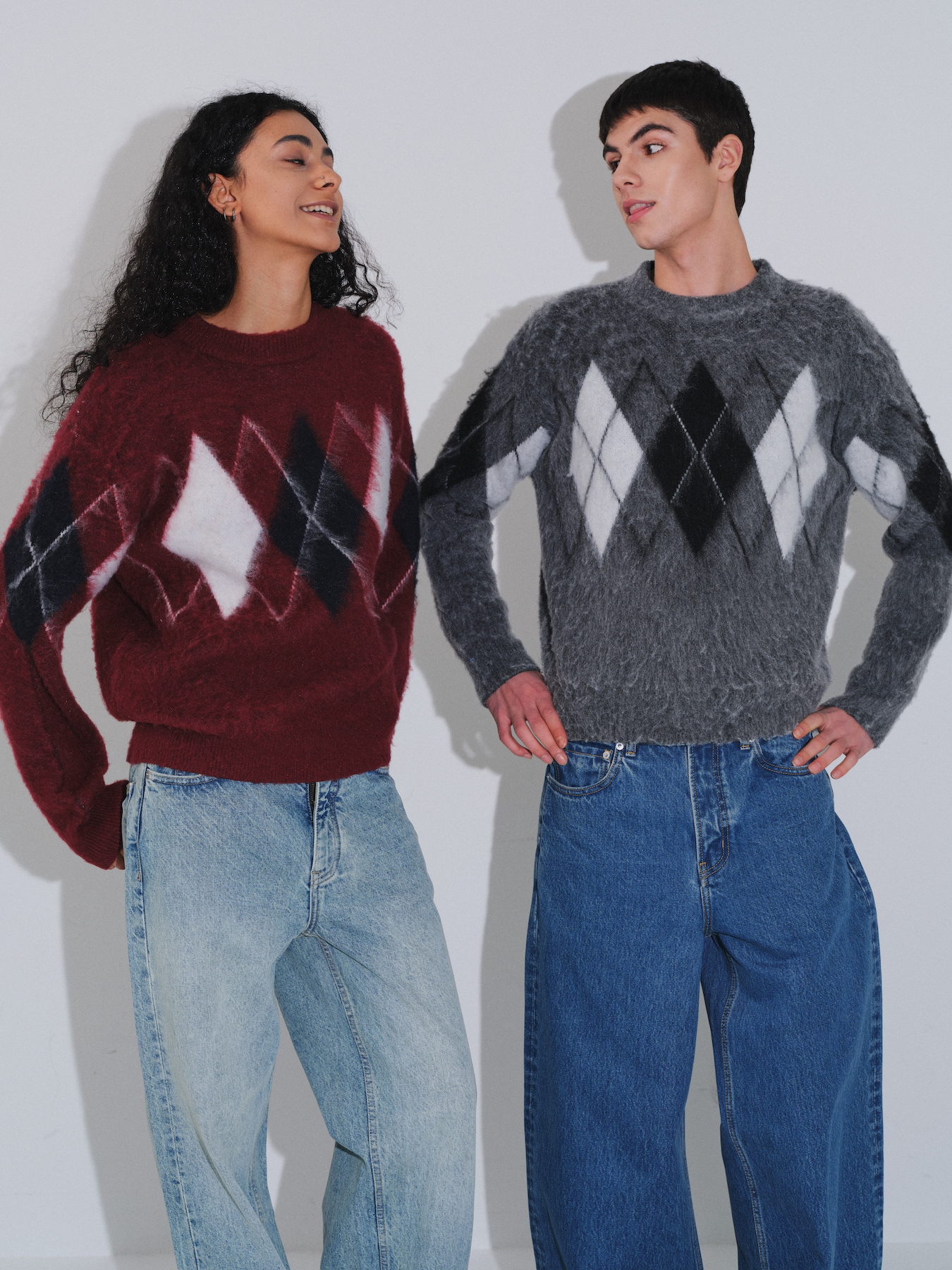 Wool-Blend Relaxed Crewneck Sweater