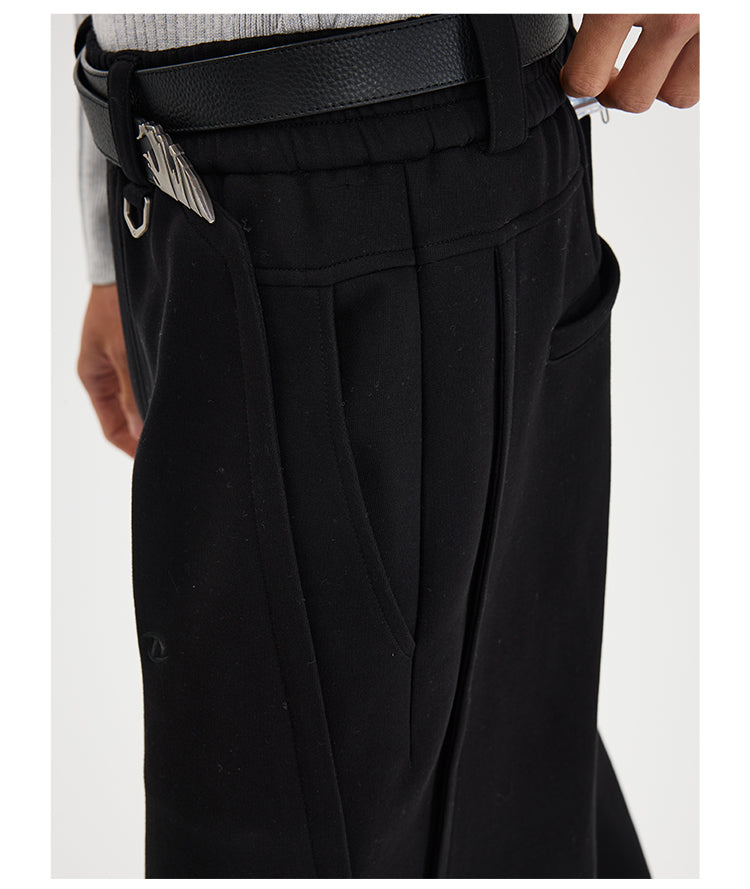 A-line cut sweatpants