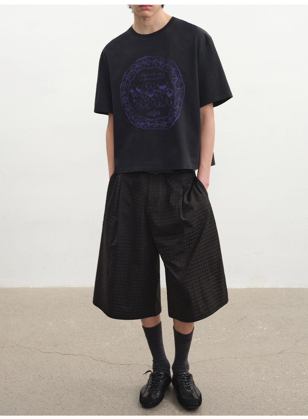 Rabbit Print T-Shirt