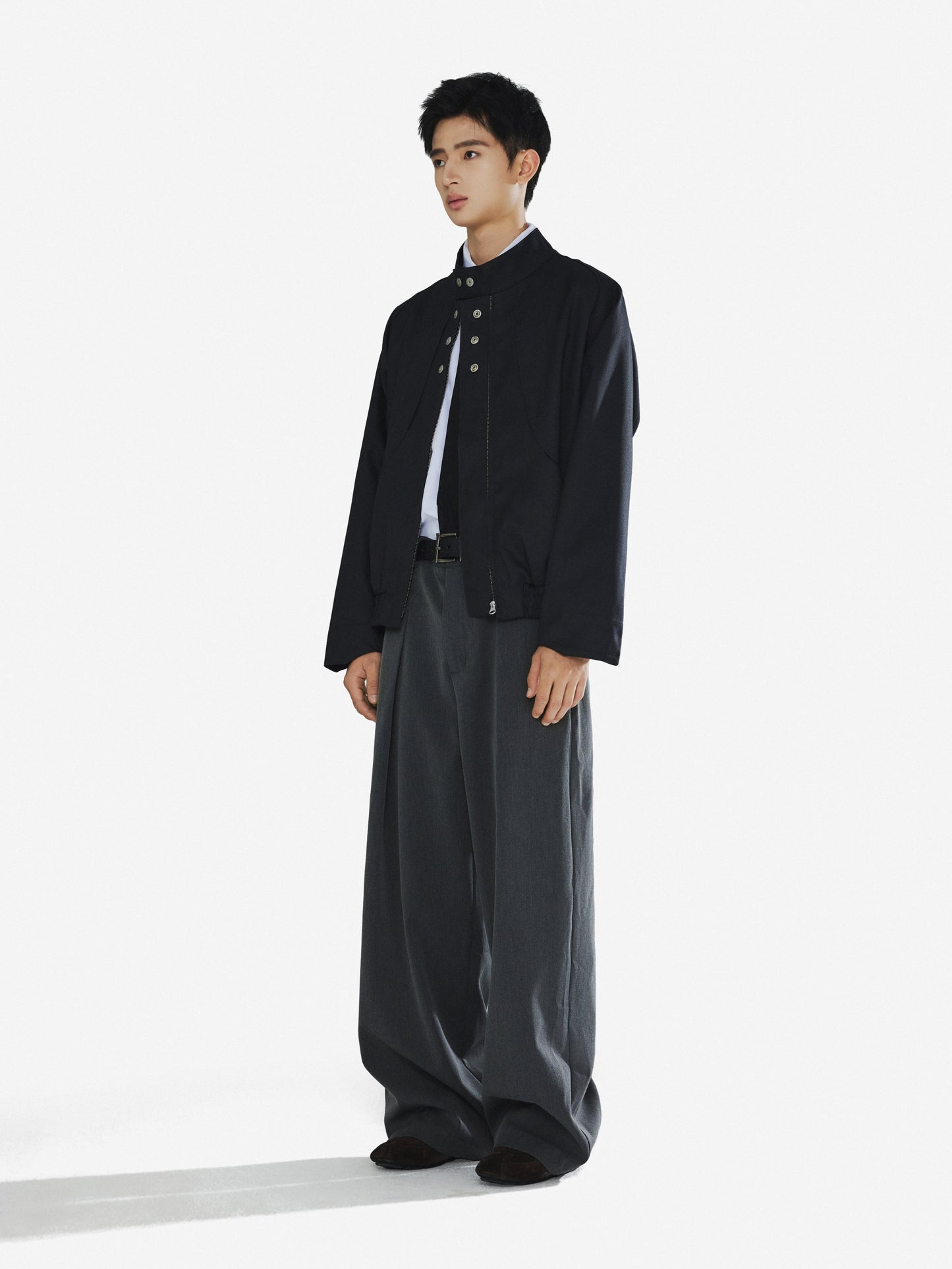 Harrington Construction Patchwork Jacket