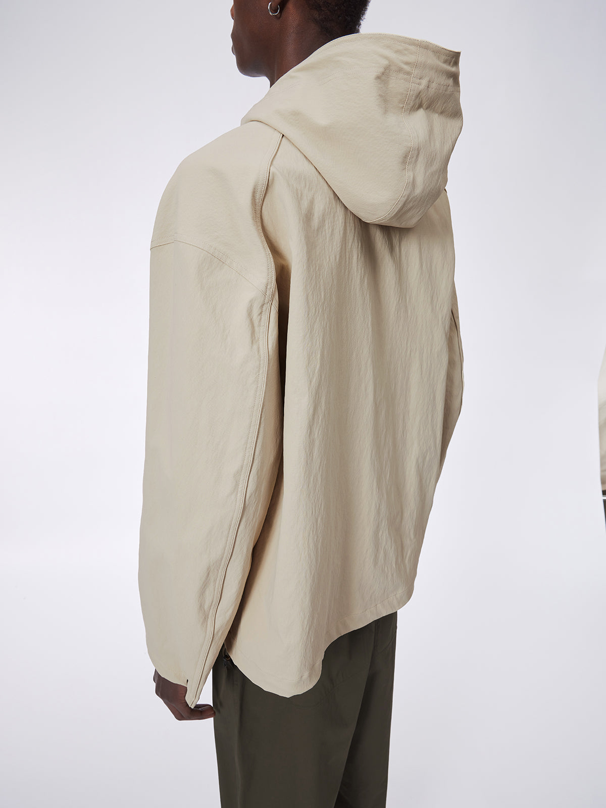 Water-repellent Hooded Jacket