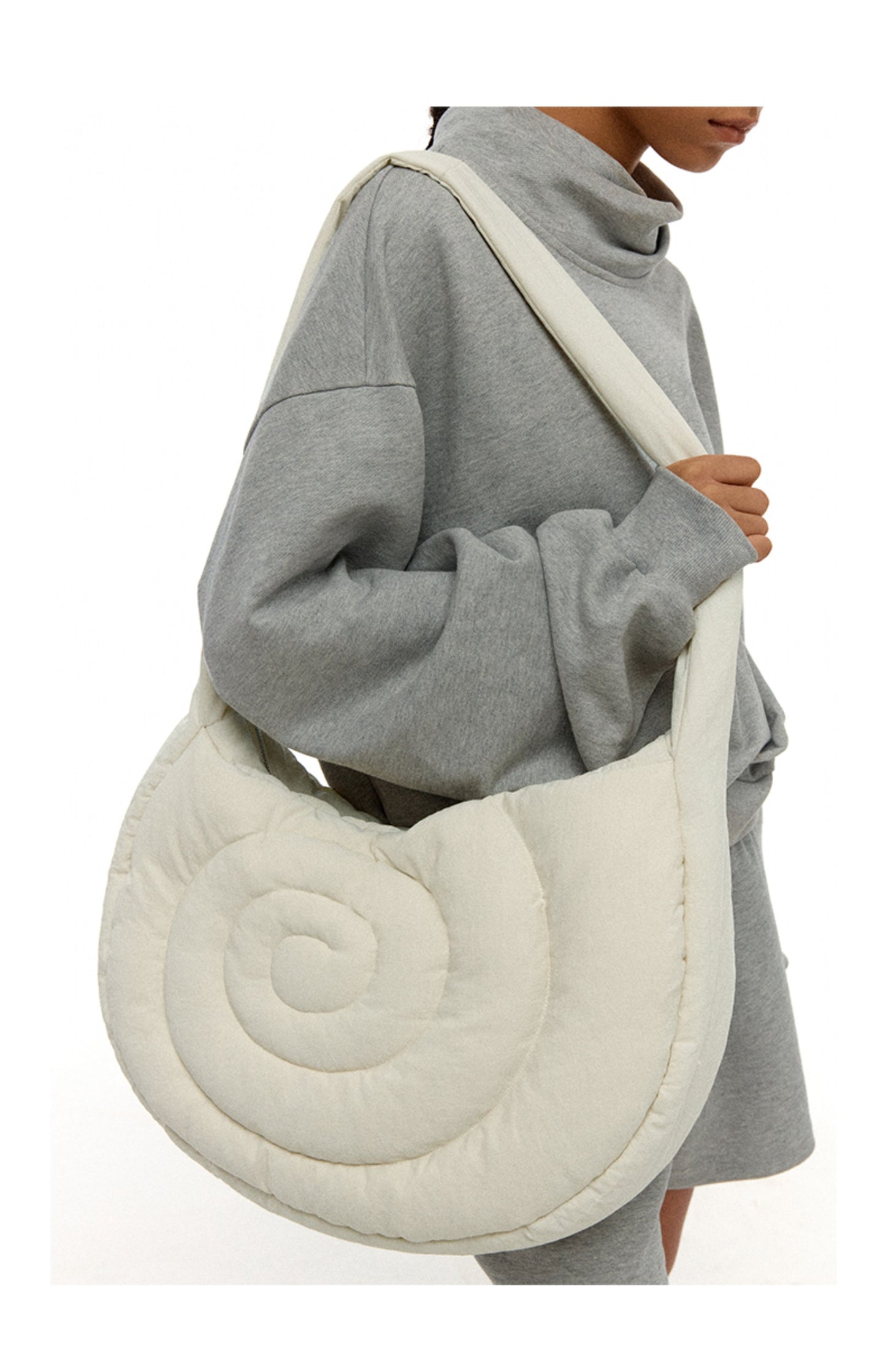 Cotton shoulder bag