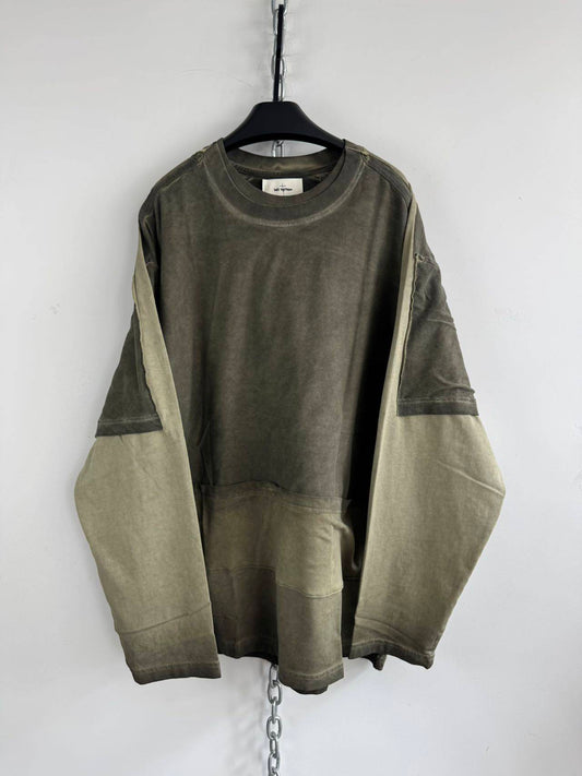 Double-Layer Patchwork T-Shirt