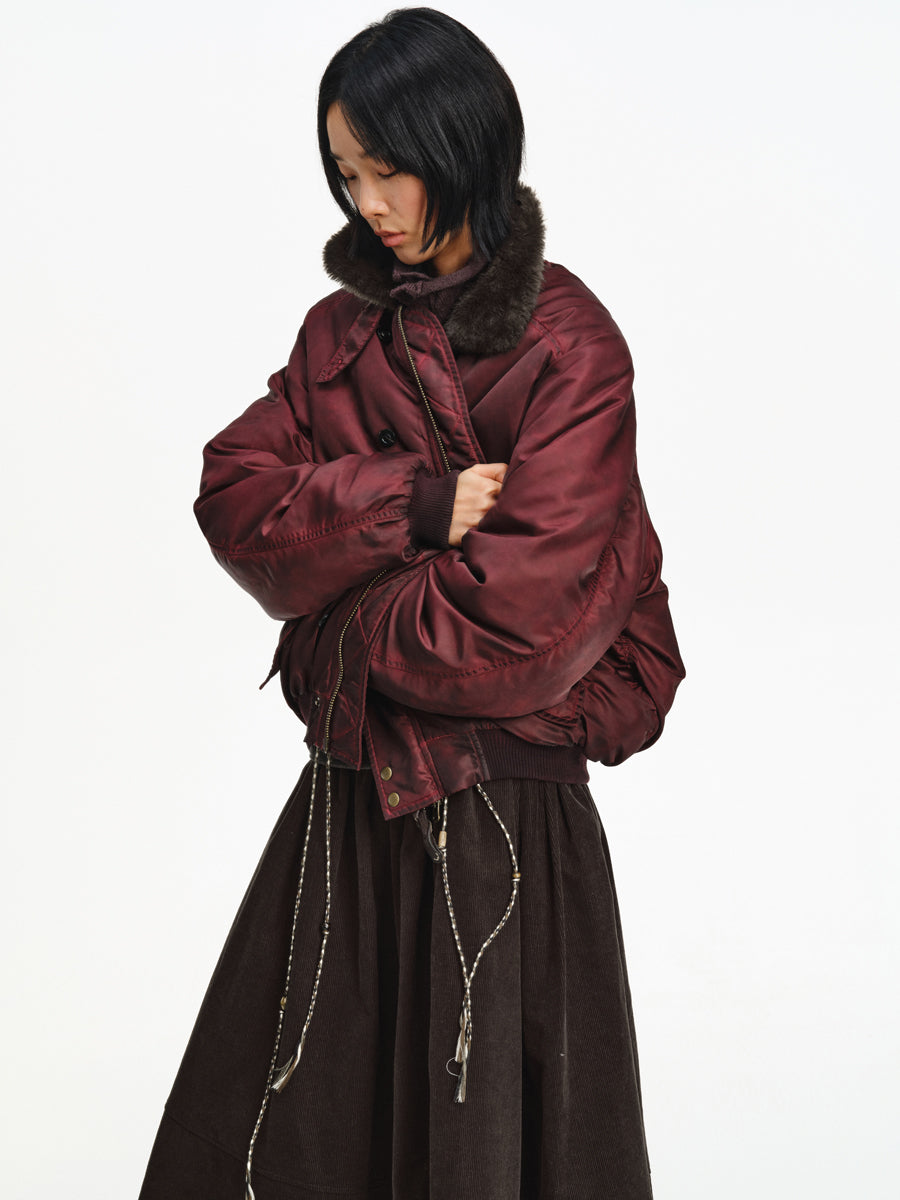 Fur Collar Cotton Jacket