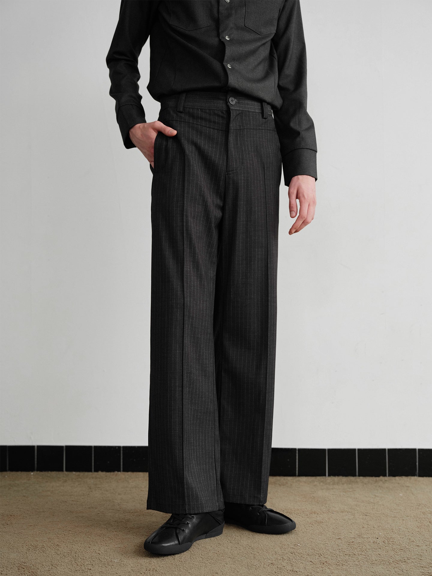 Striped Casual Pants