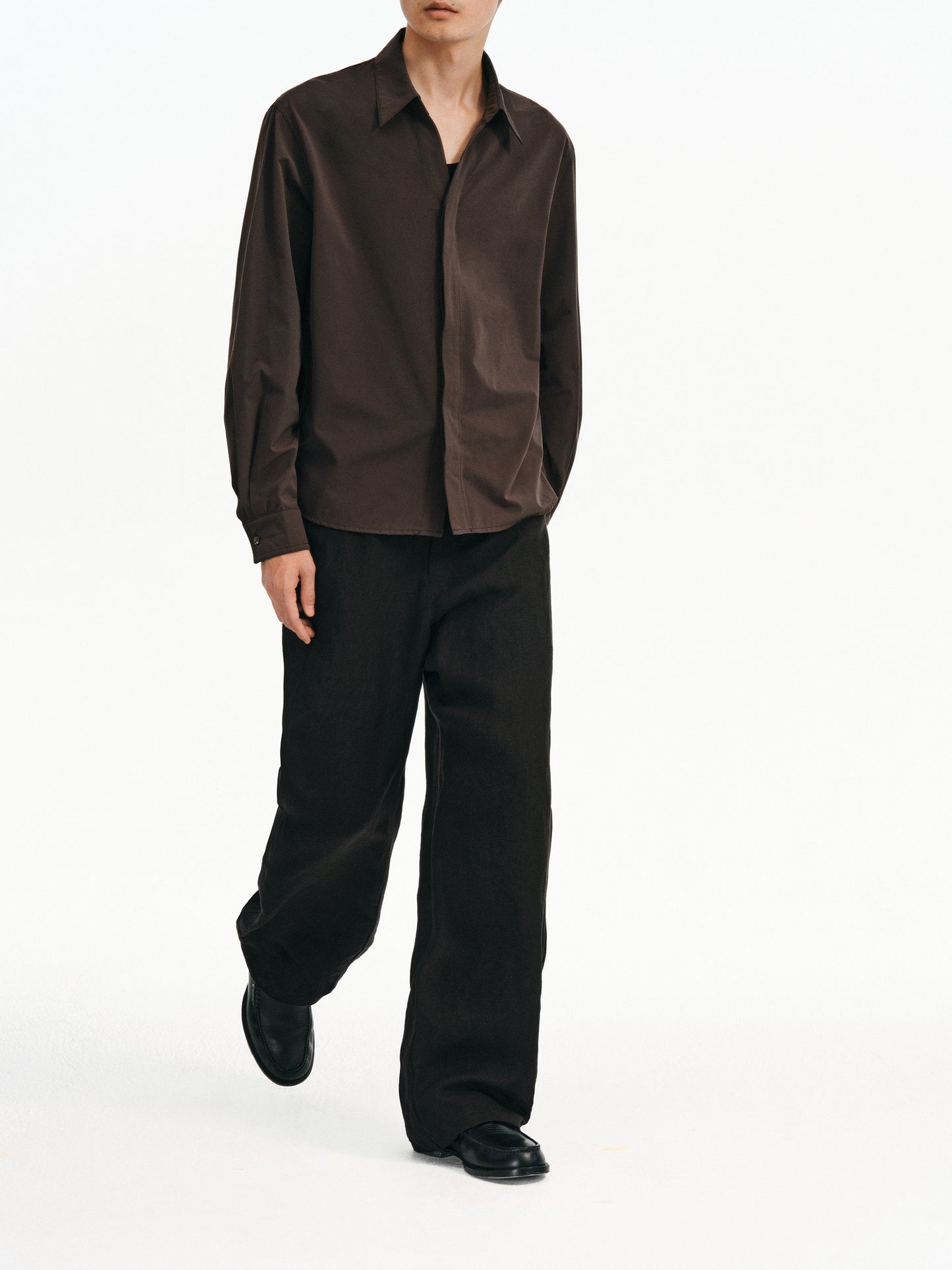 Linen Straight Pants