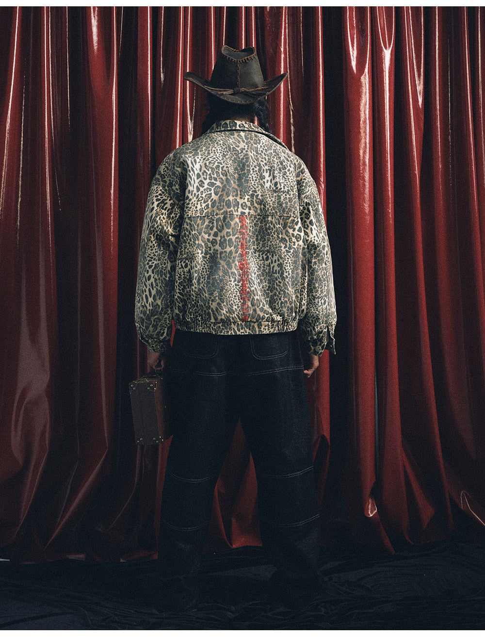 Vintage-style washed jacket