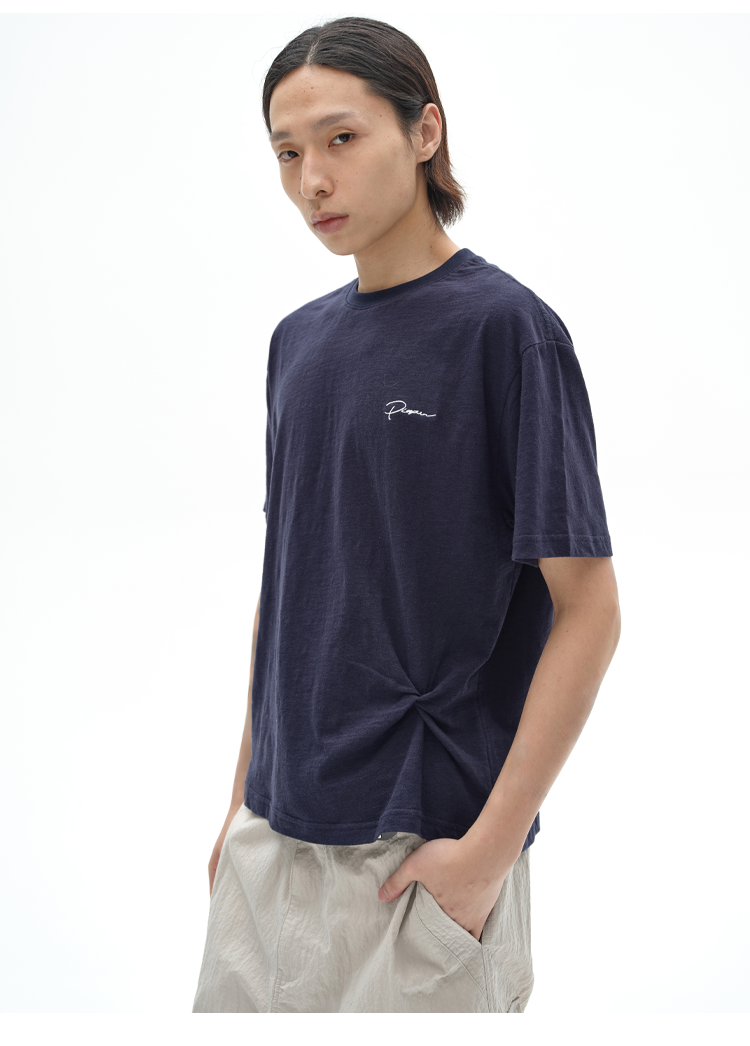 Rose Twist Structure T-Shirt