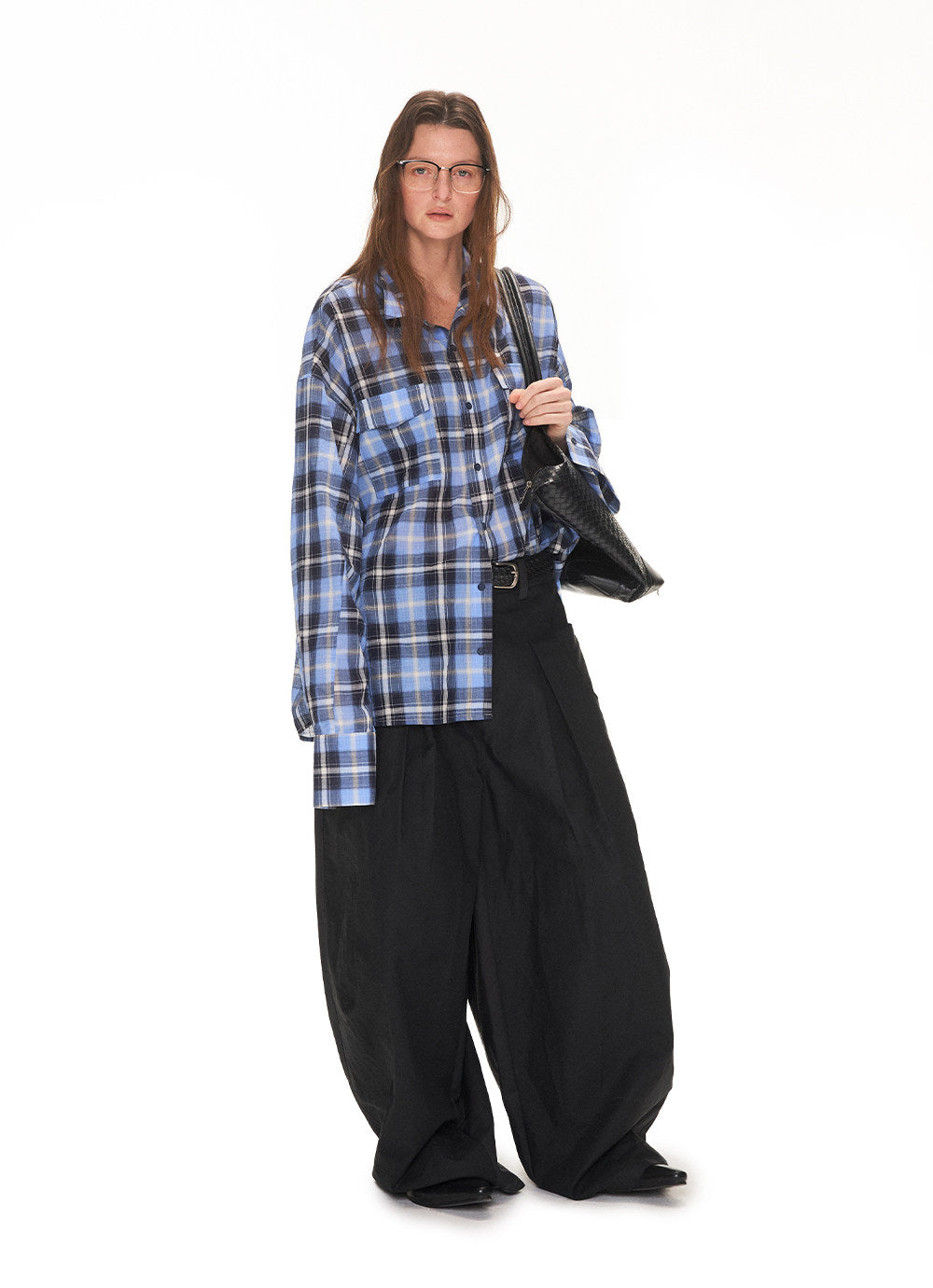 Drawstring Wide-Leg Pants