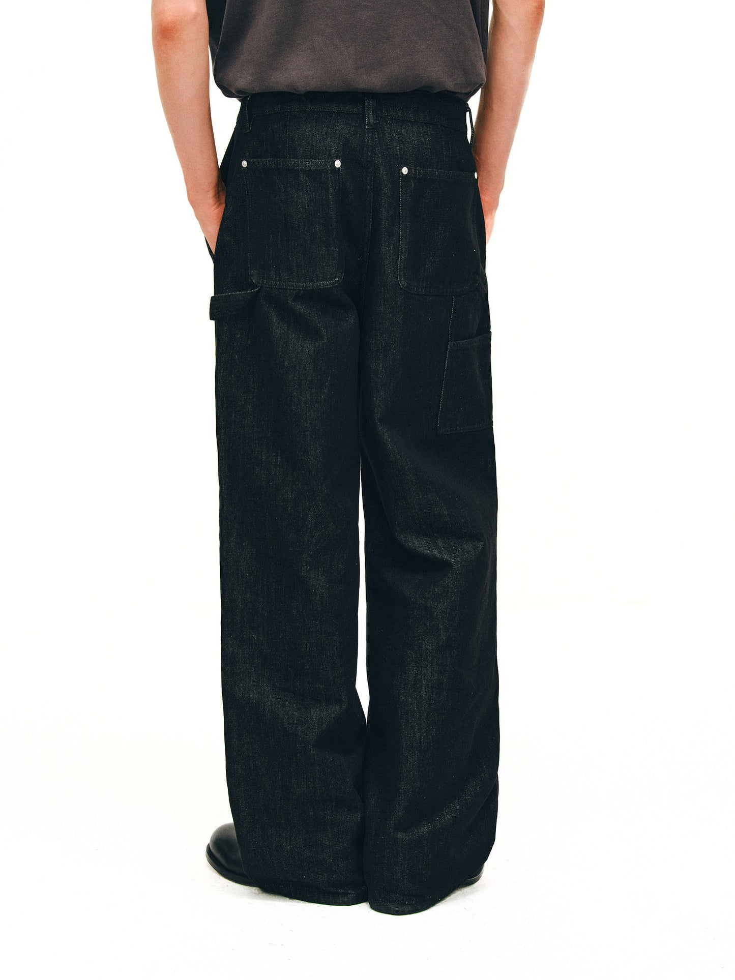 Silver Thread Denim Logging Pants