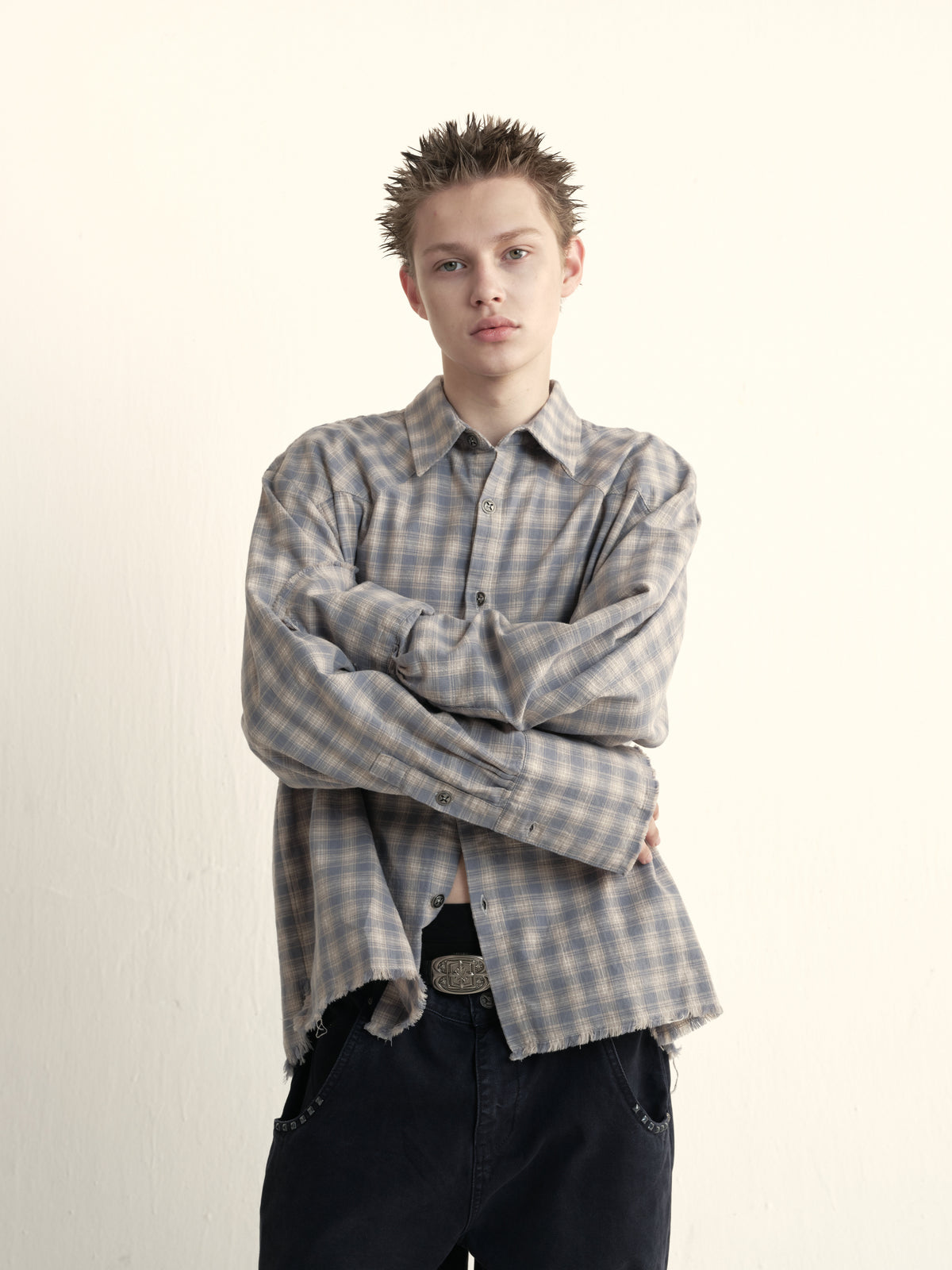Checkered Western Shirt