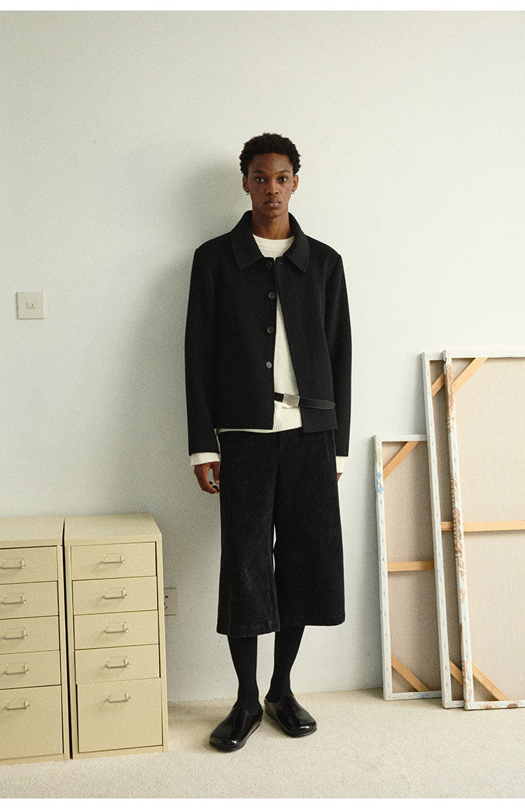 Wool & Cashmere Blend Crew Neck Sweater