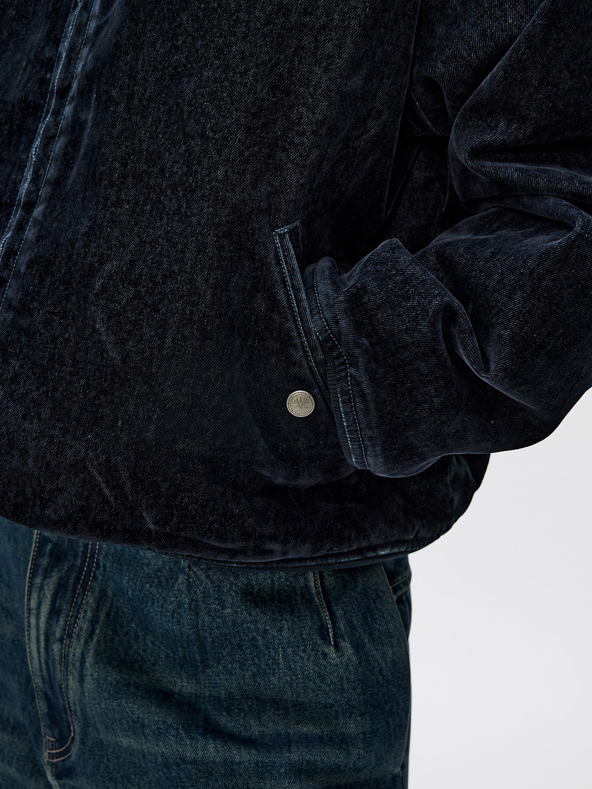 Flock Denim Bomber Jacket