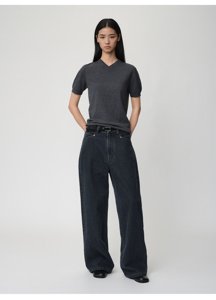 Vintage Nostalgia Denim Pants