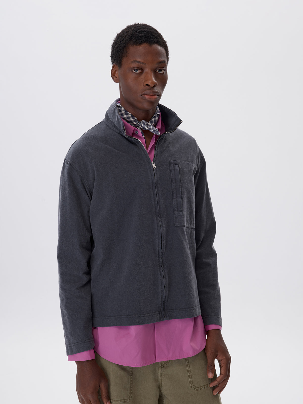 Cotton Zipper Jacket