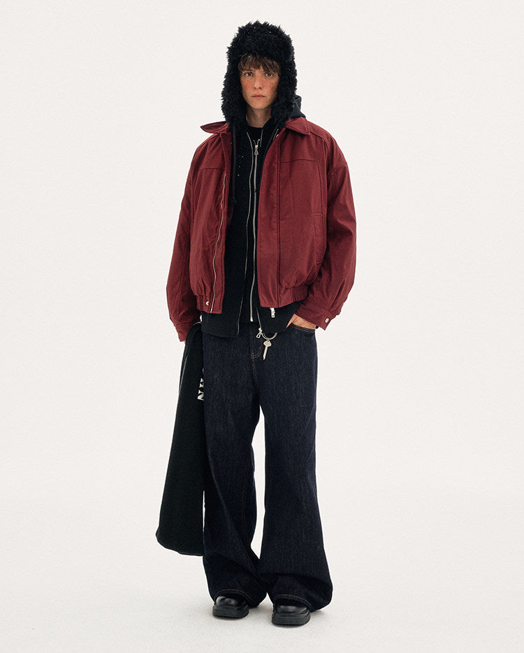 Deconstructed White Duck Down Jacket