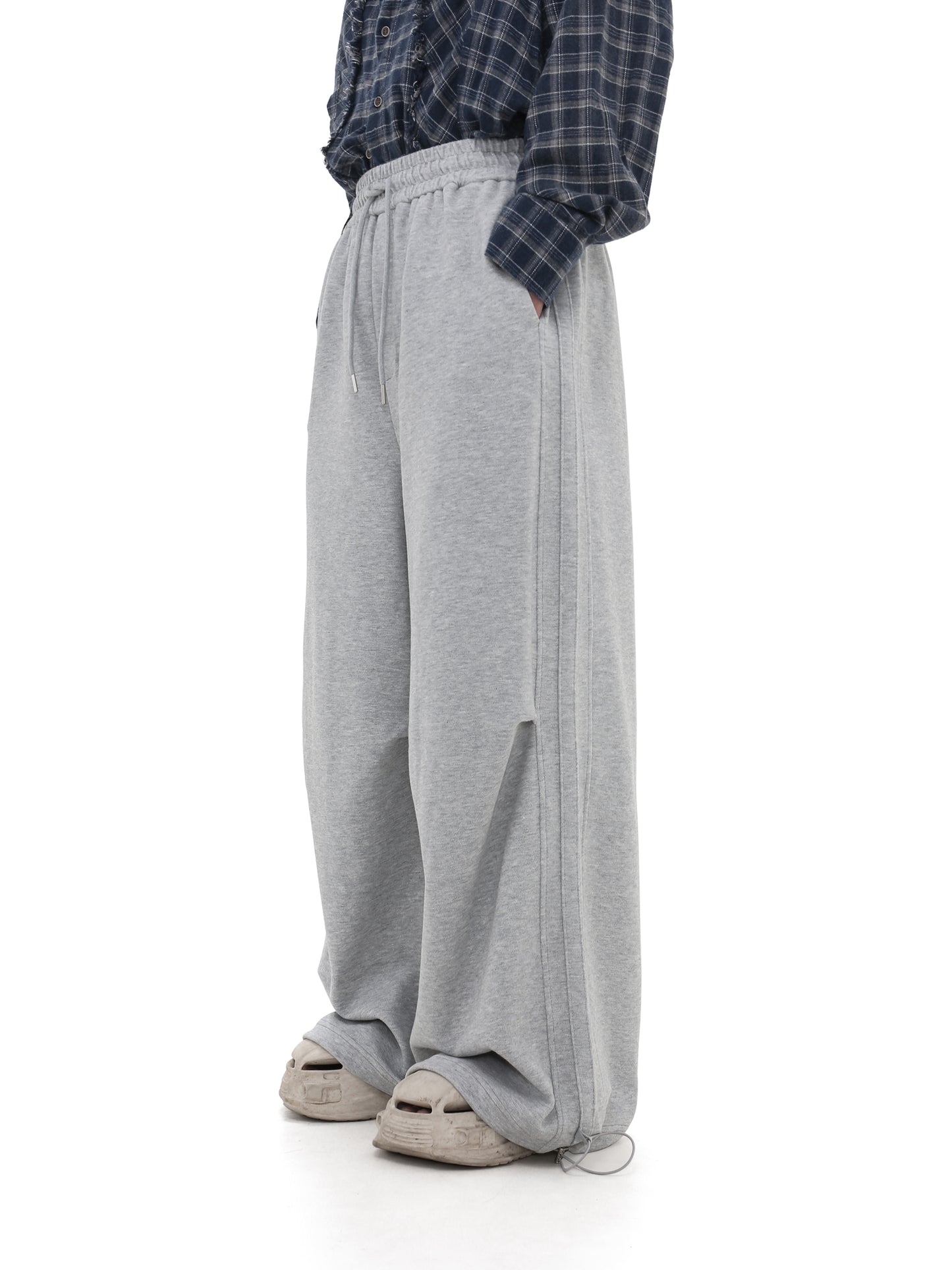 Loose Fit Wide Casual Sweatpants