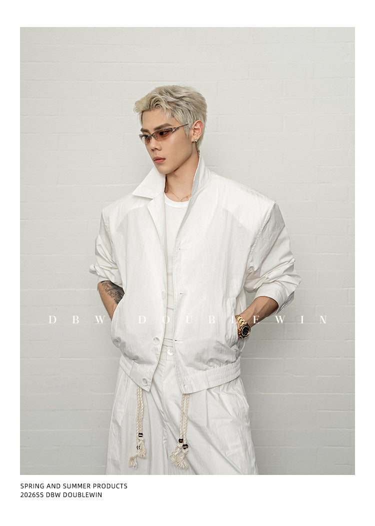 Lightweight Short-Sleeve Padded Jacket