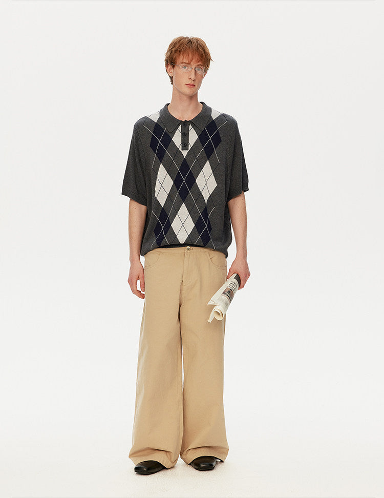 Retro-Preppy Style Knit