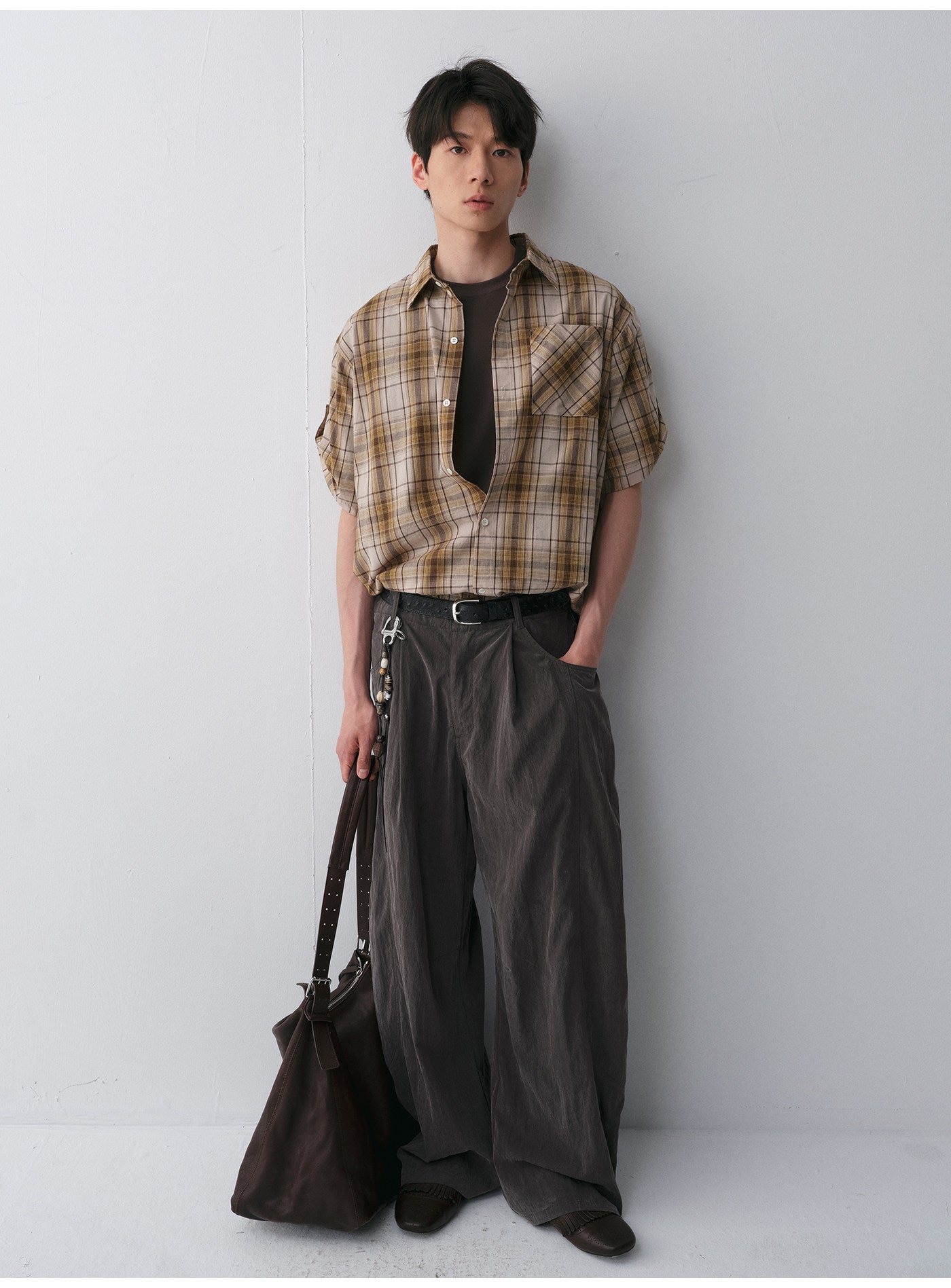 Checkered Shirt with UV Protection