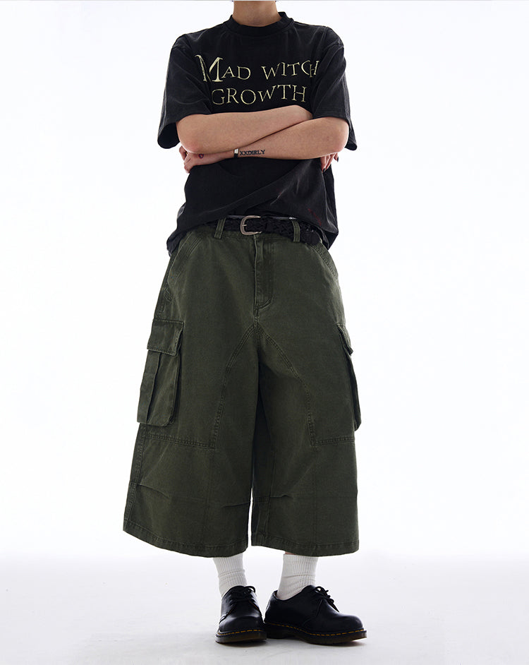 Vintage Cropped Shorts