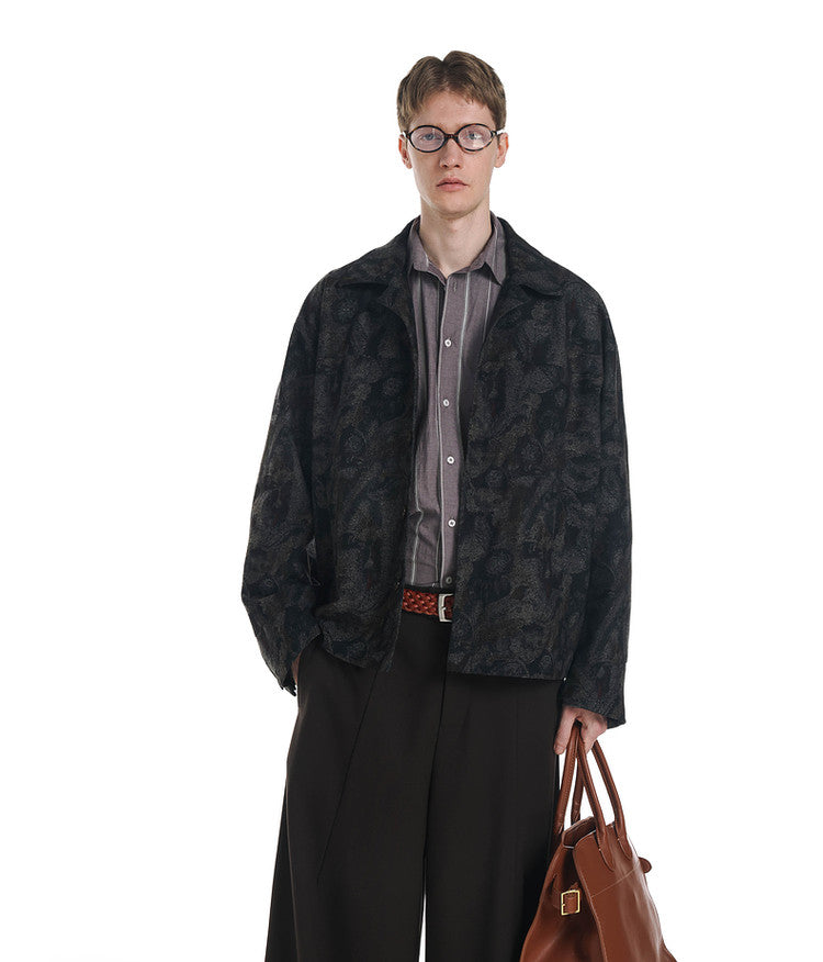Dark Pattern Paisley Jacket