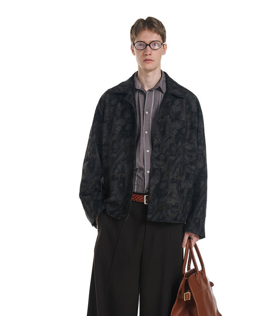 Dark Pattern Paisley Jacket