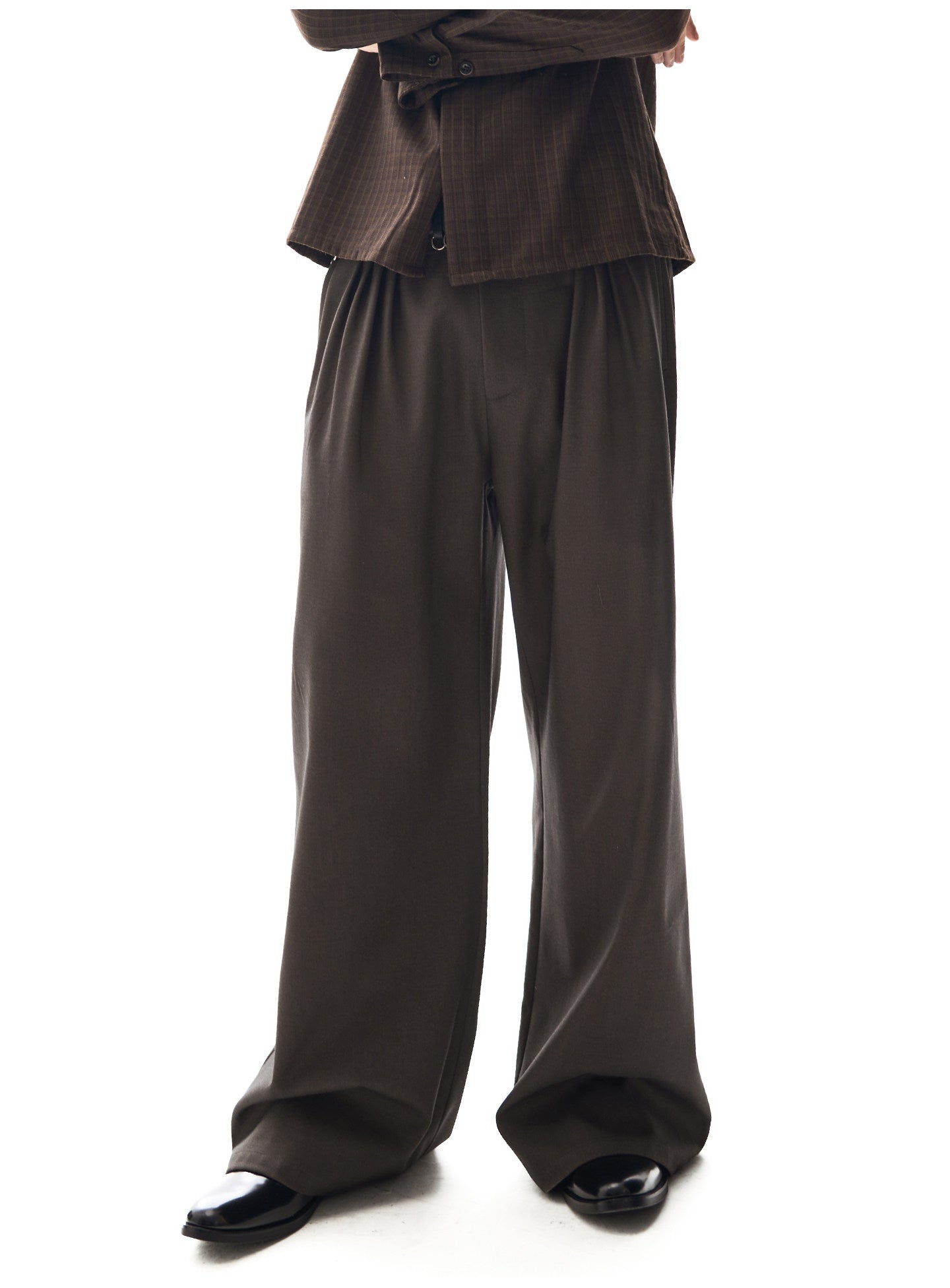 Pleated Casual Pants