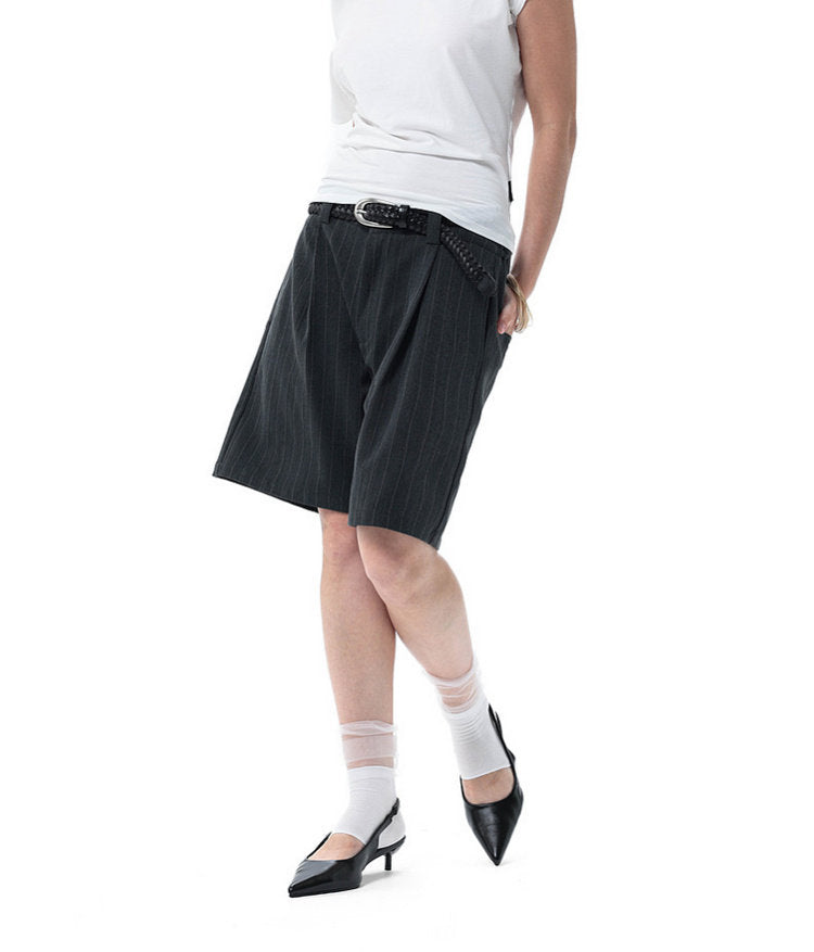 Casual Striped Shorts