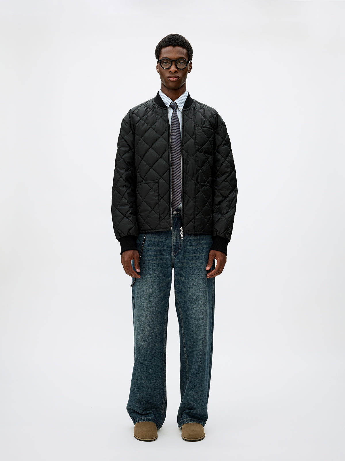 Water-repellent Quilted Jacket