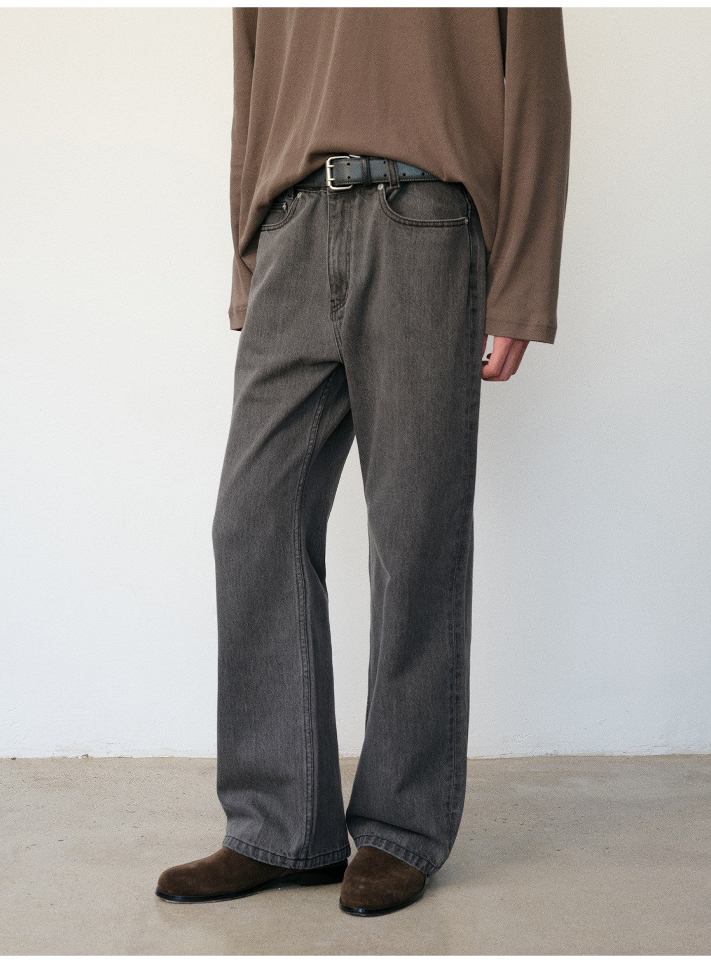 String-Dyed Slim-Fit Jeans