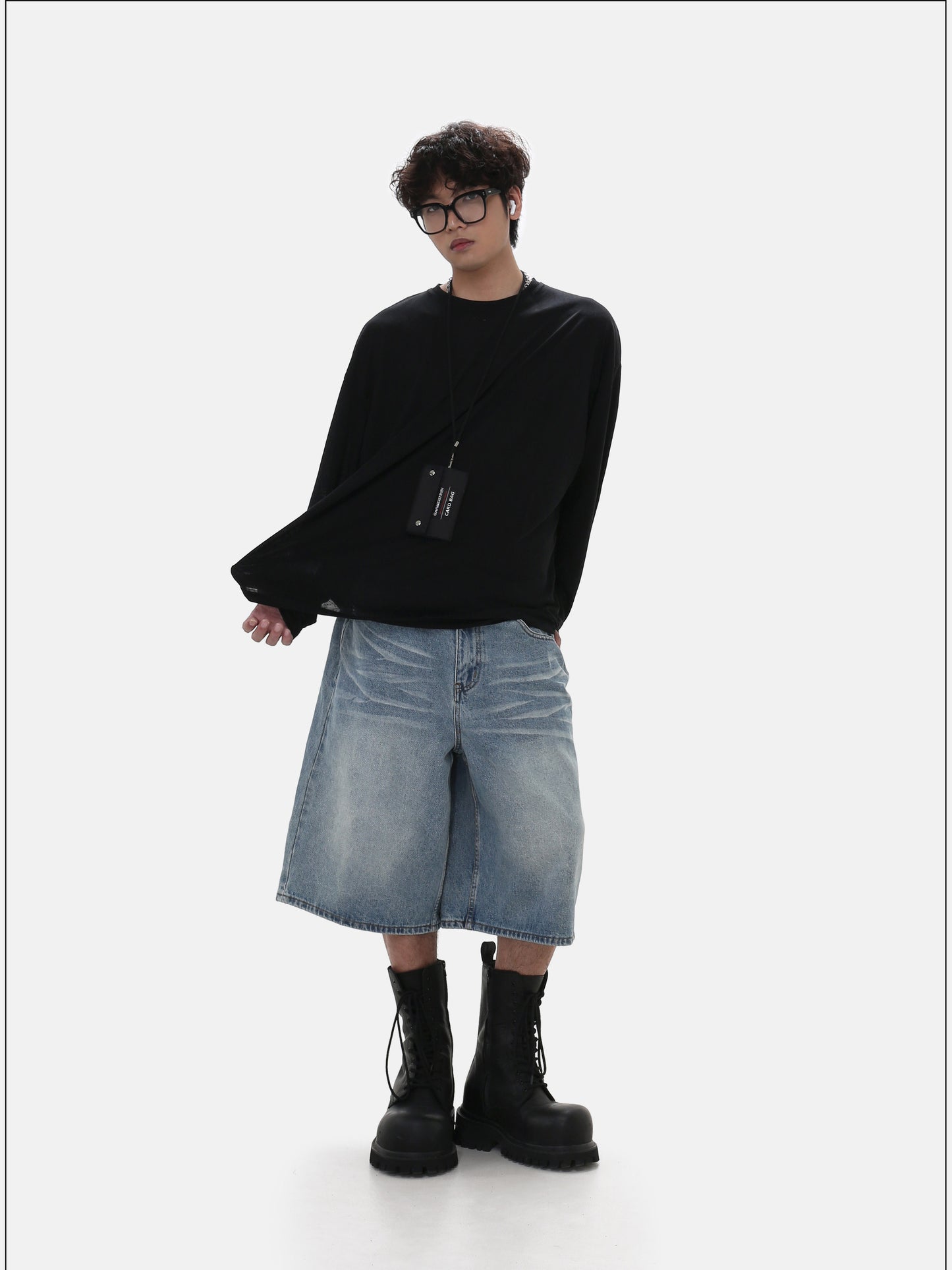 루즈핏 무지 티셔츠