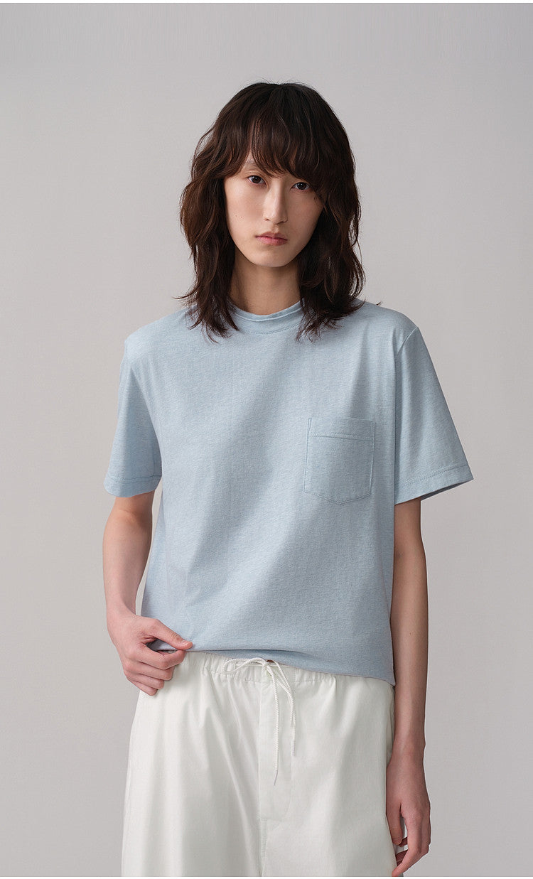 Pocket Round-Neck T-Shirt