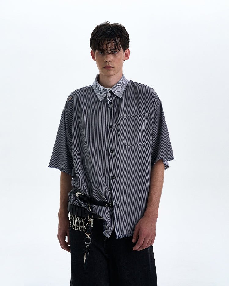 Stitched Stripe Shirt