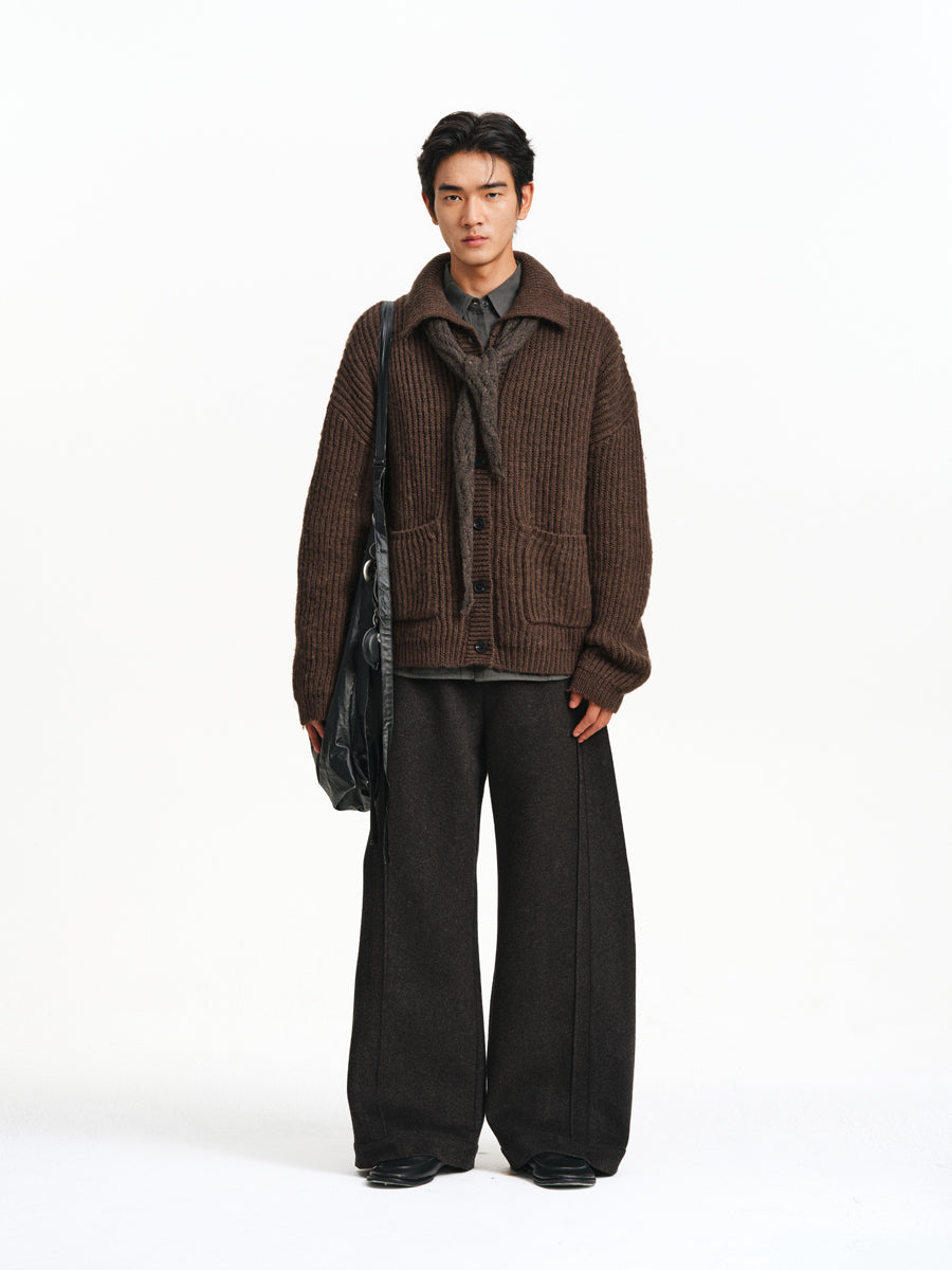 Collar Knit Cardigan