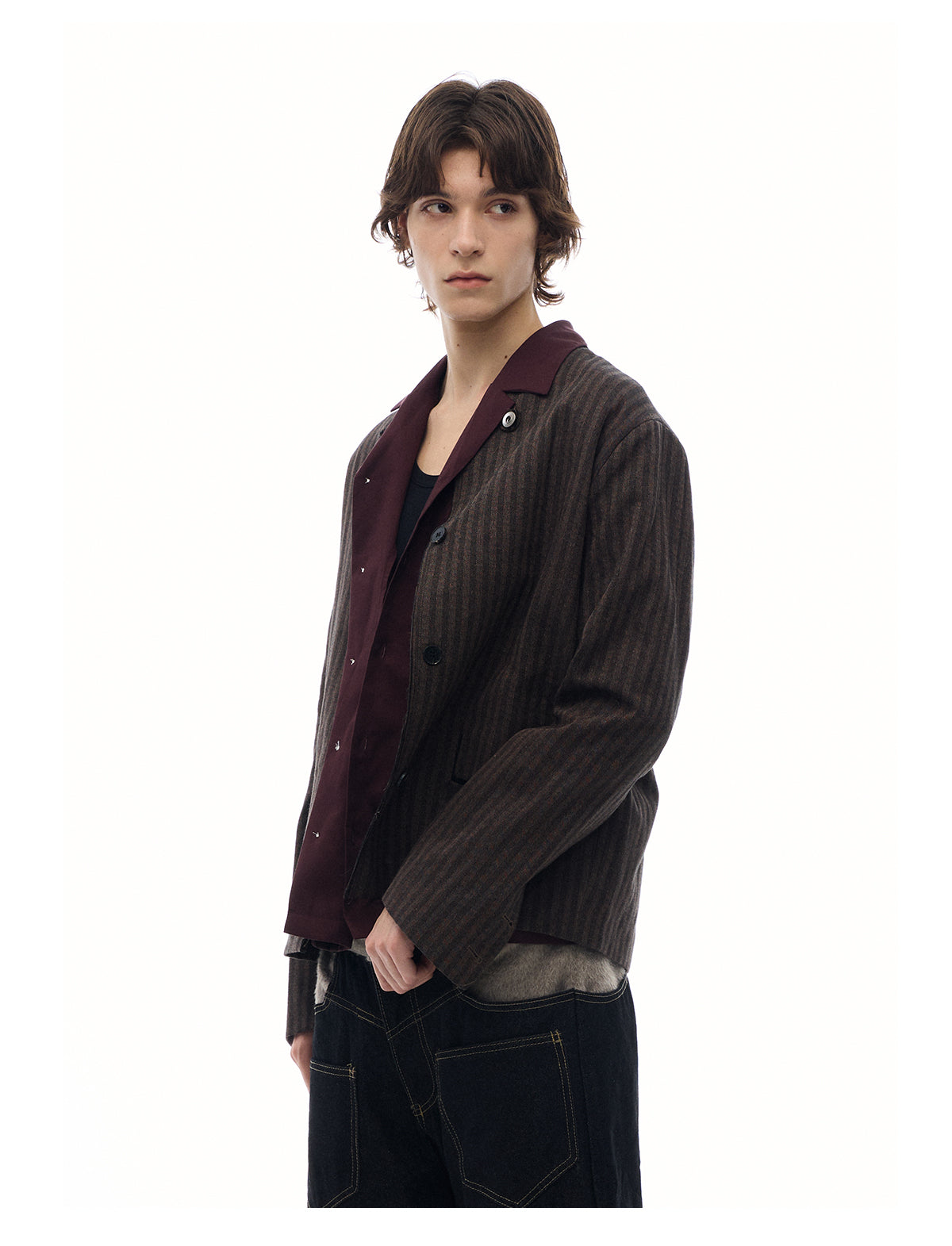 Striped Patchwork Jacket