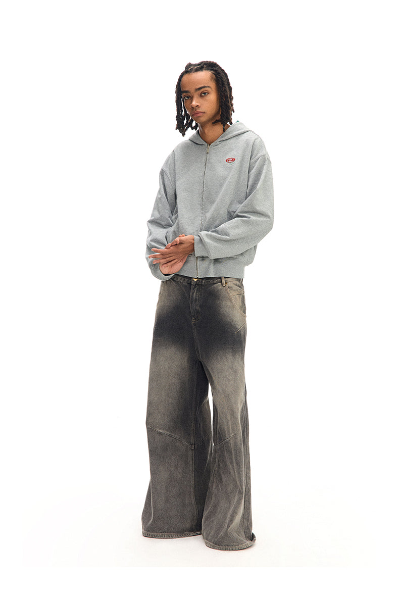 Reversible Hooded Sweatshirt