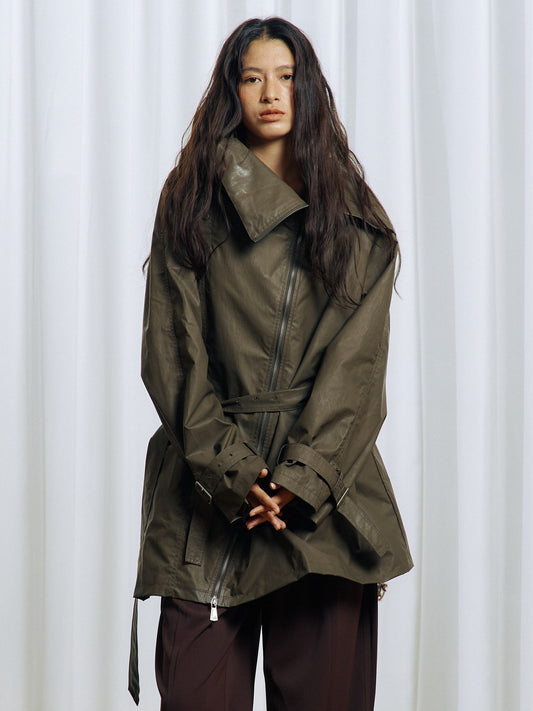 Irregular Collar Jacket