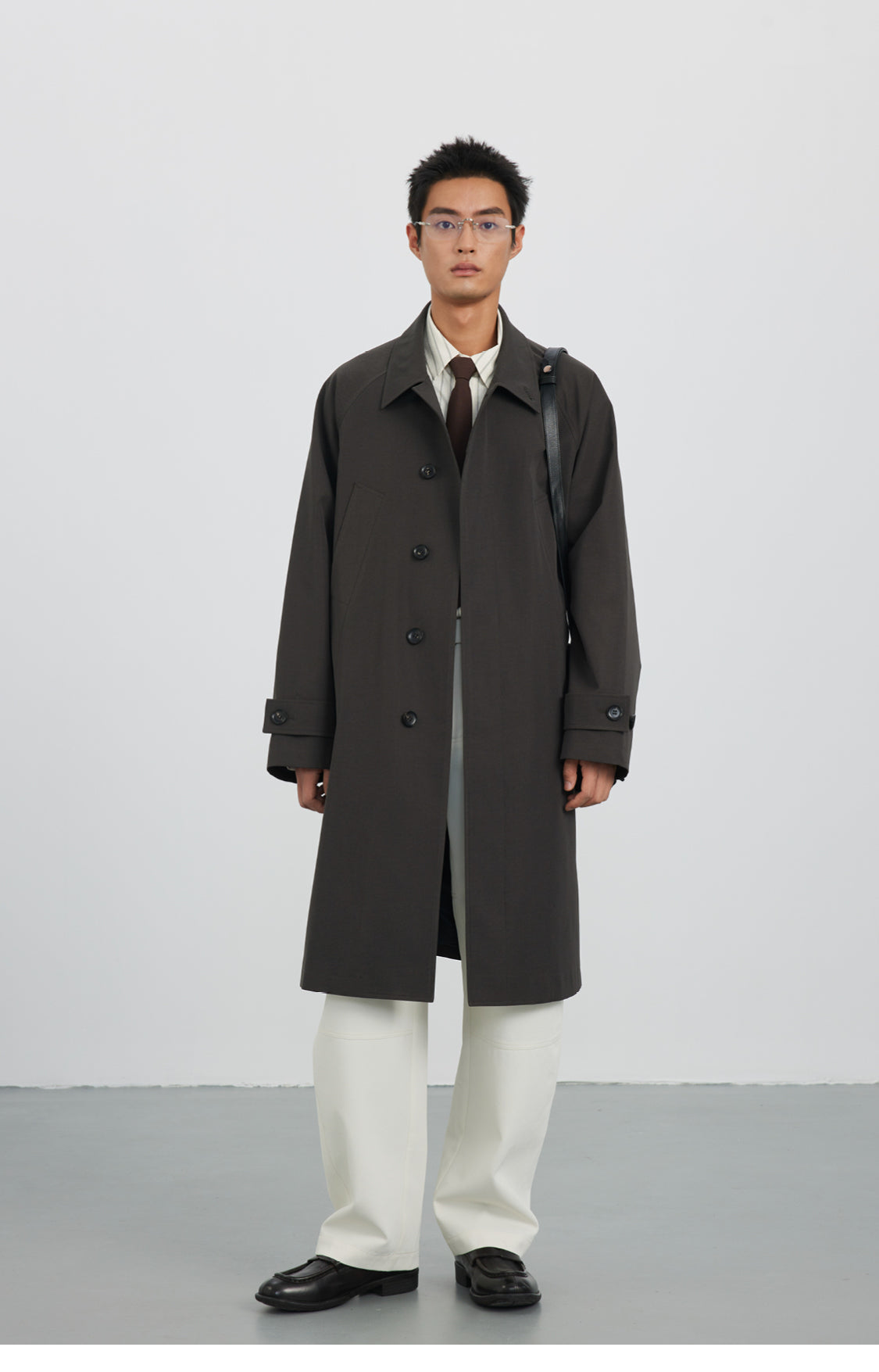 High-end mid-length coat