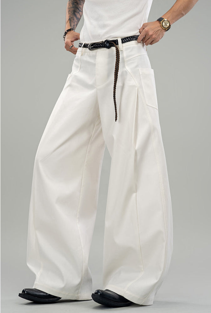 Deconstructed Casual Pants