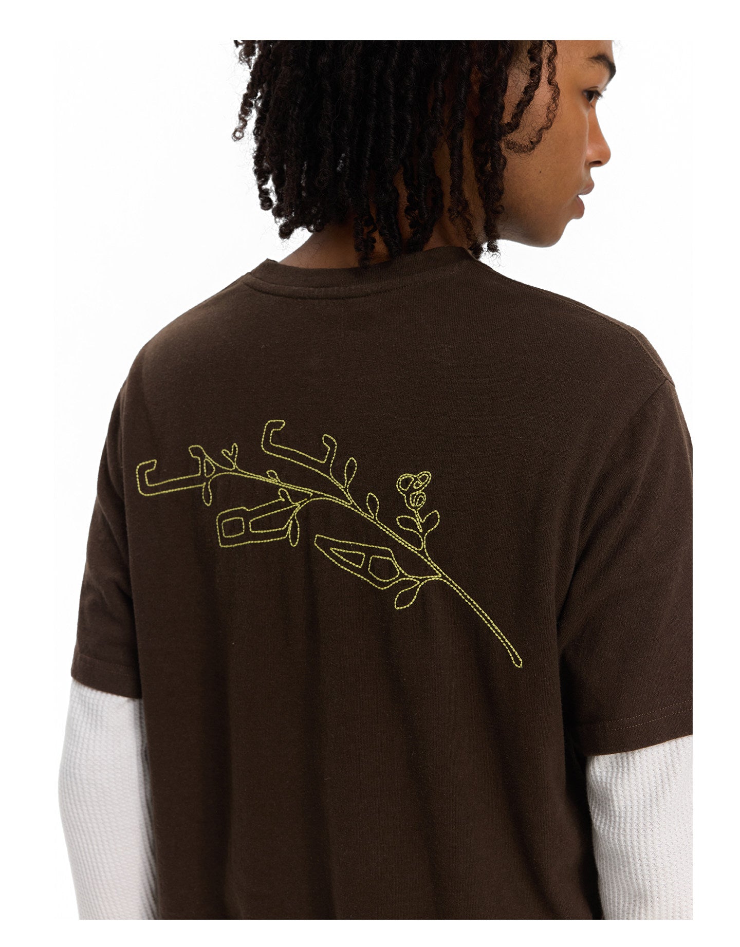 Loose-Fit Embroidered T-Shirt