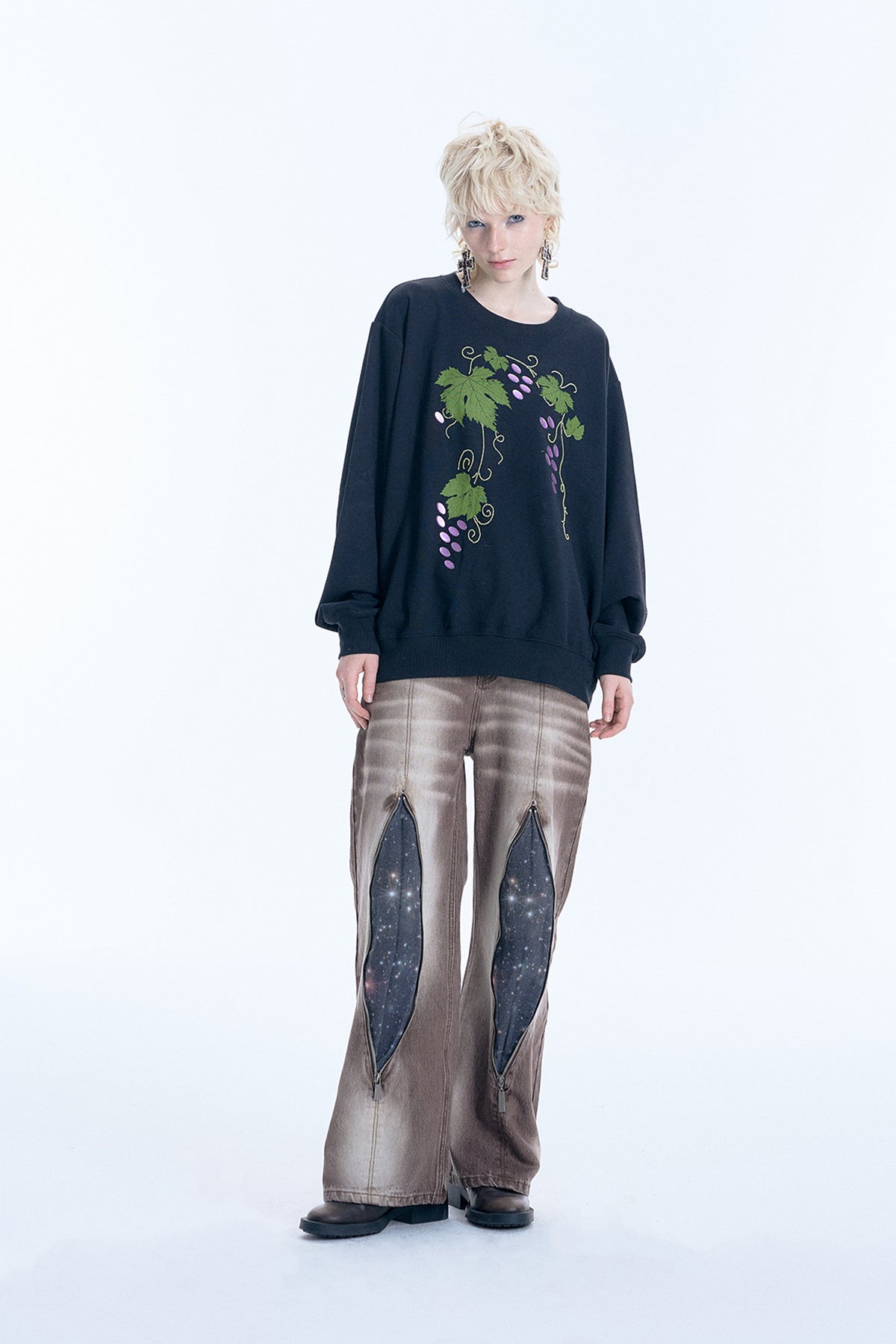 Printed design sweatshirt