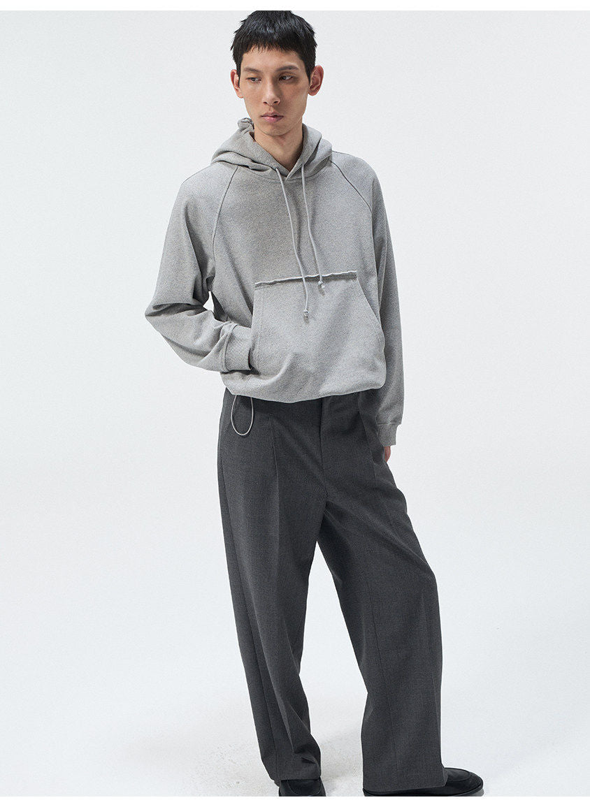 Drawstring Hooded Sweatshirt