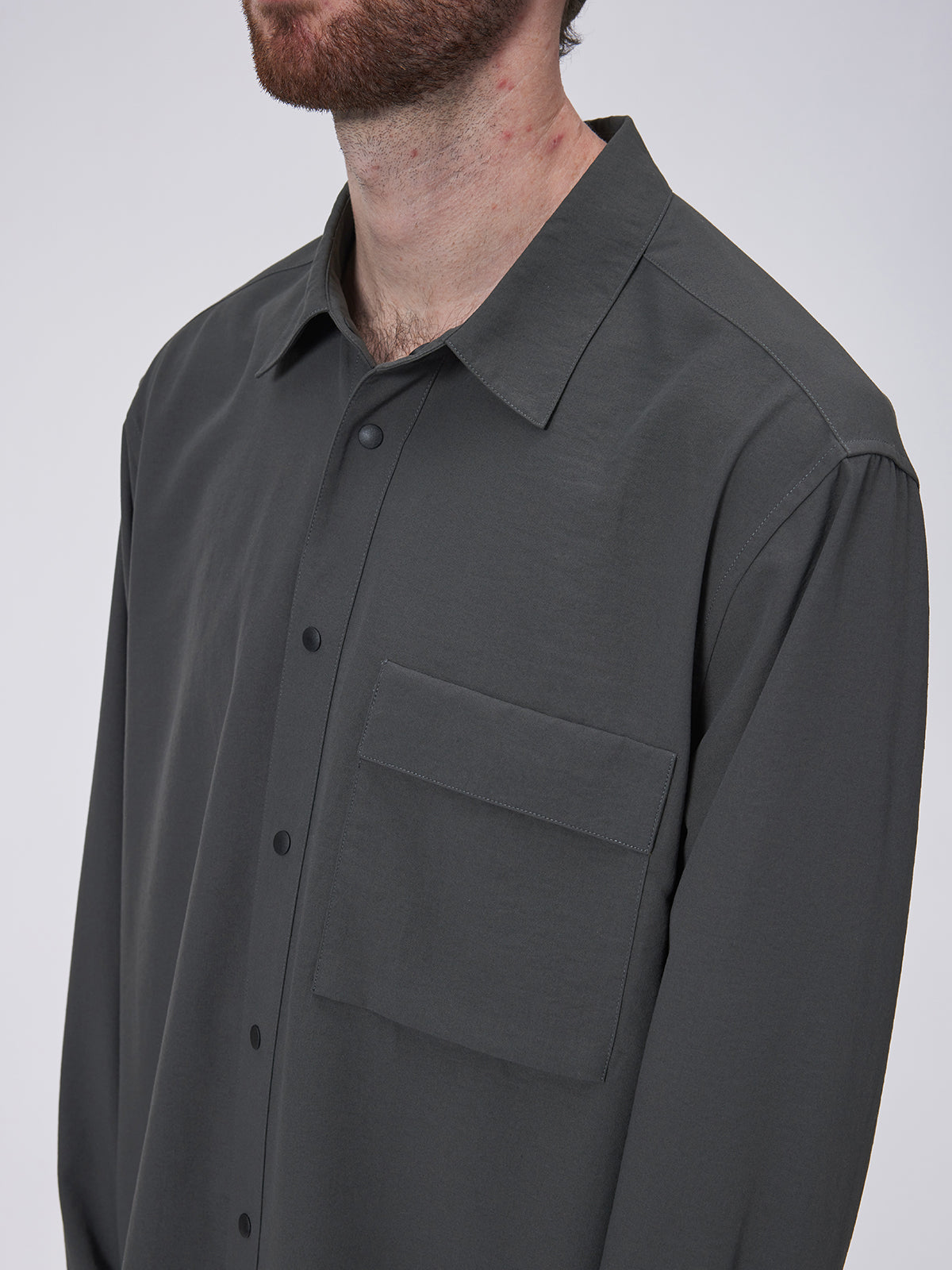 UV-cut wrinkle-resistant shirt