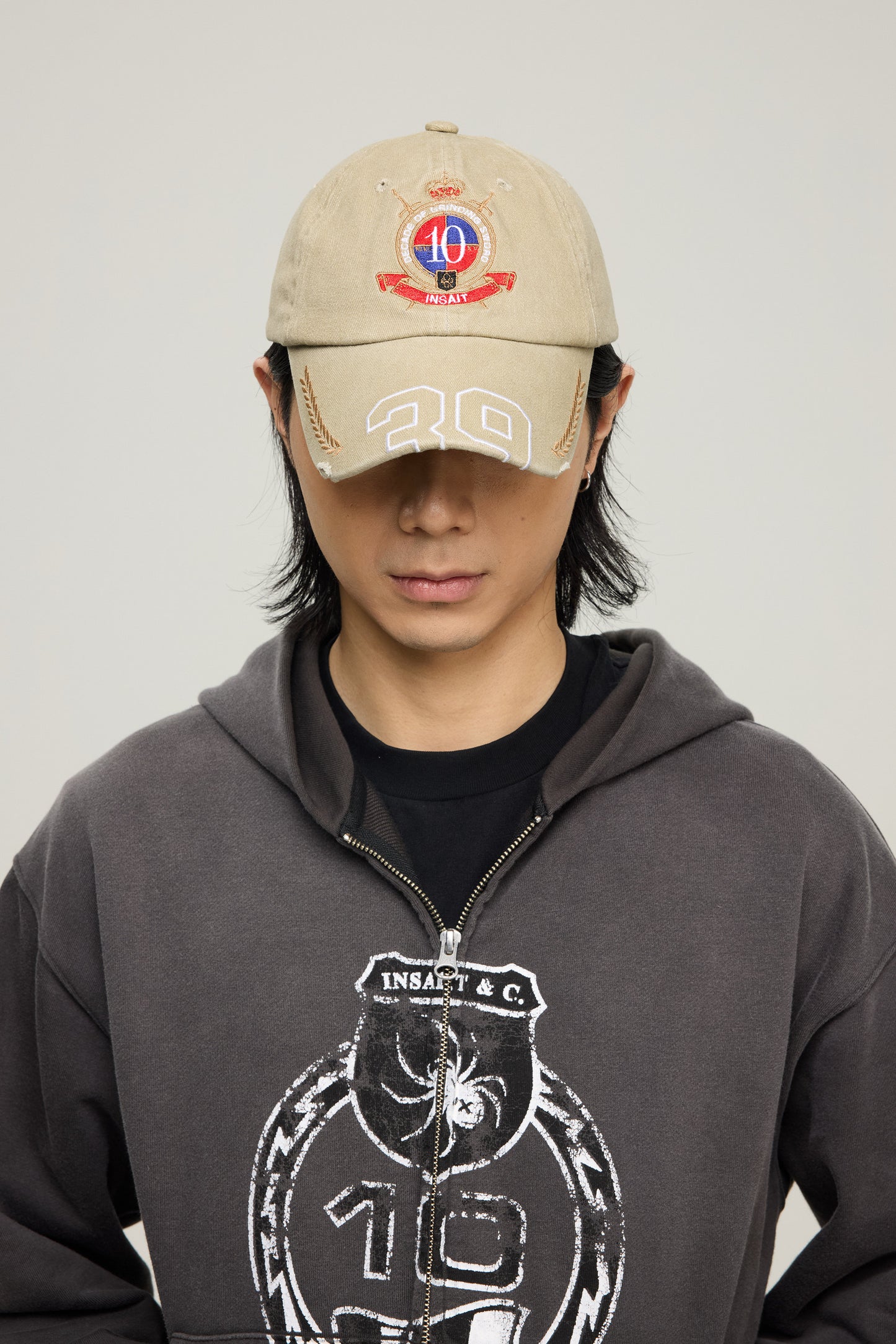 Washable Baseball Cap with Commemorative Embroidery