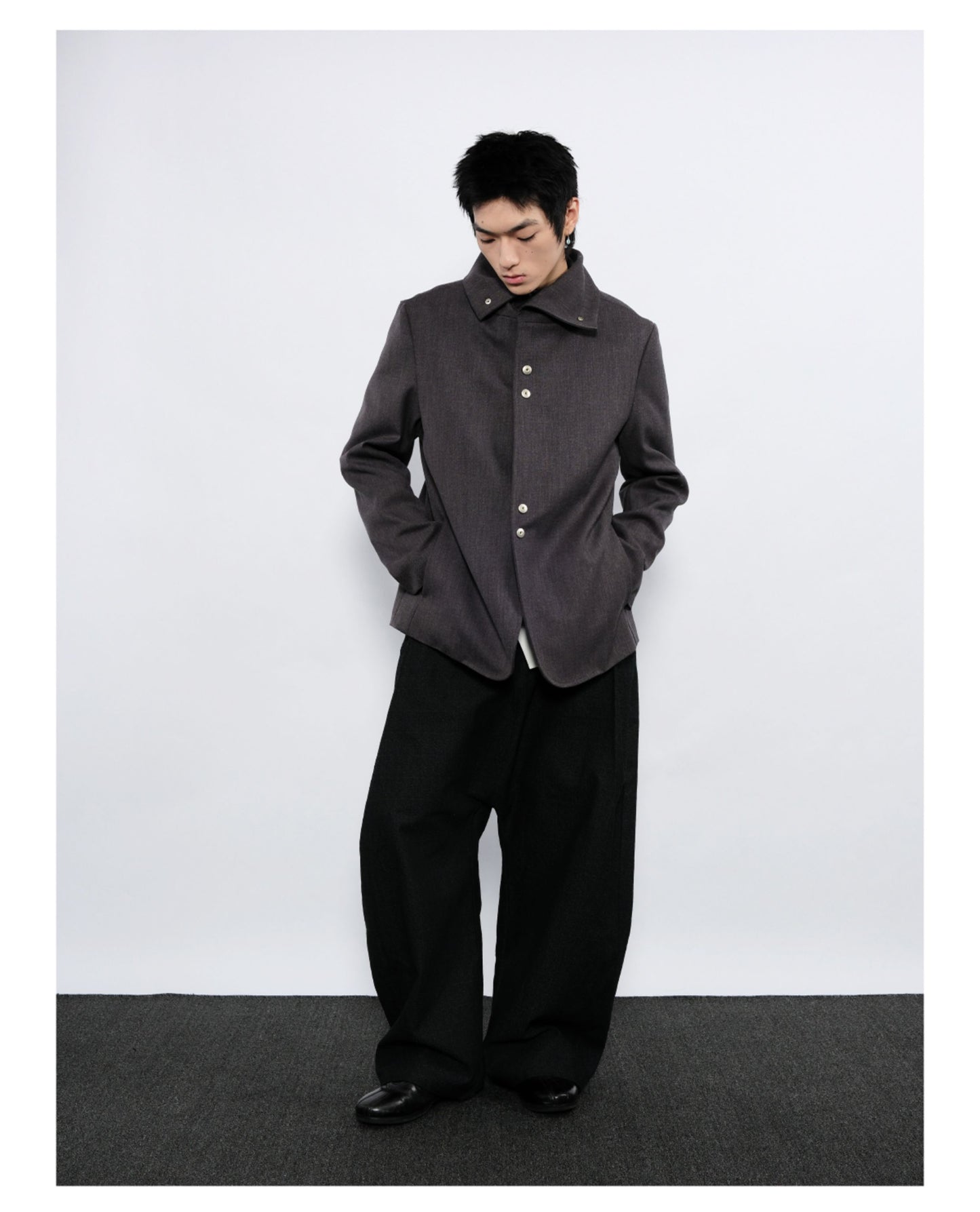 Multi-Style Metal Button Jacket