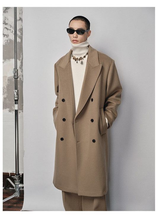 Double-breasted Wool Coat
