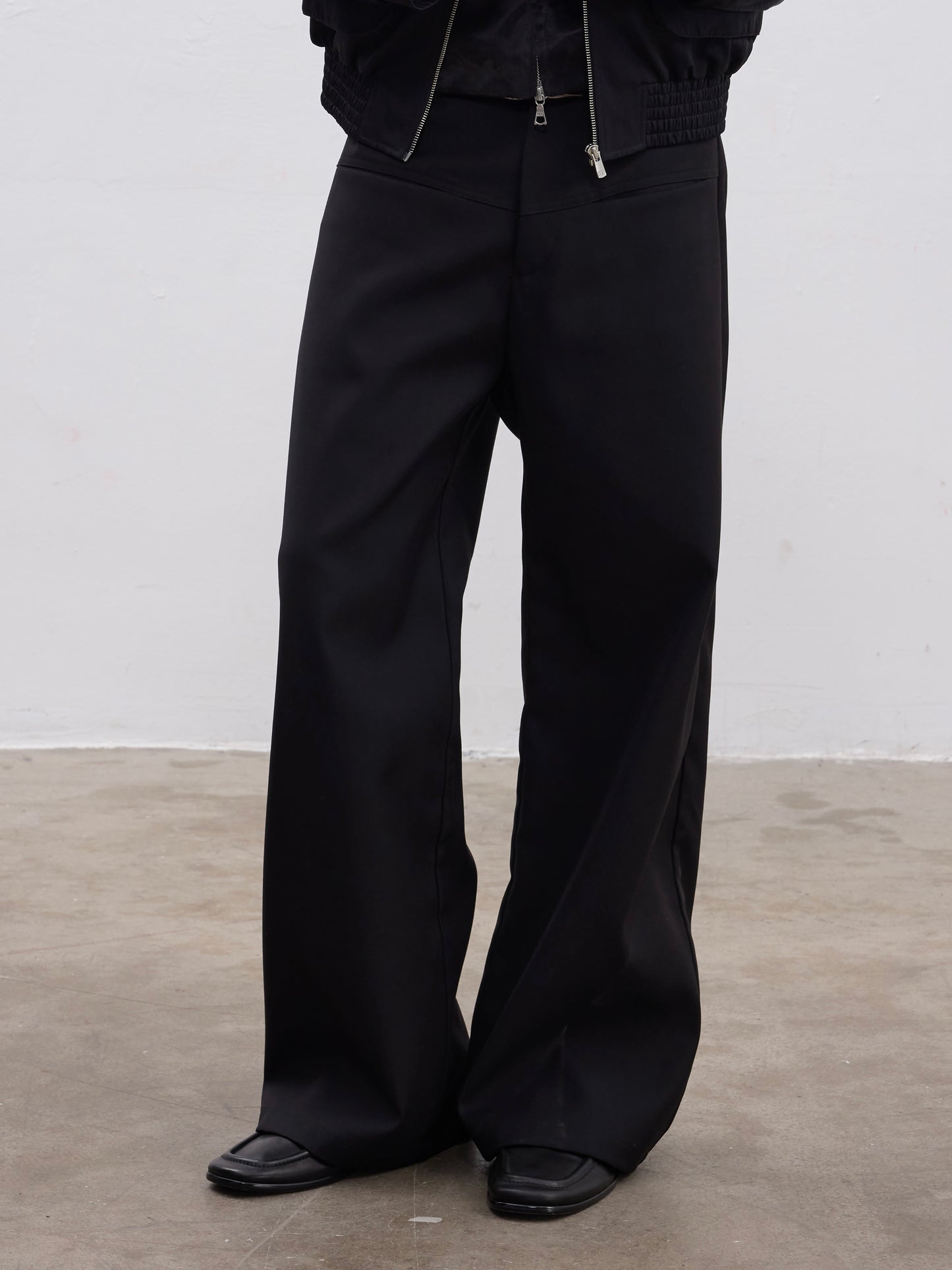 A-Line Front Pocket Casual Pants