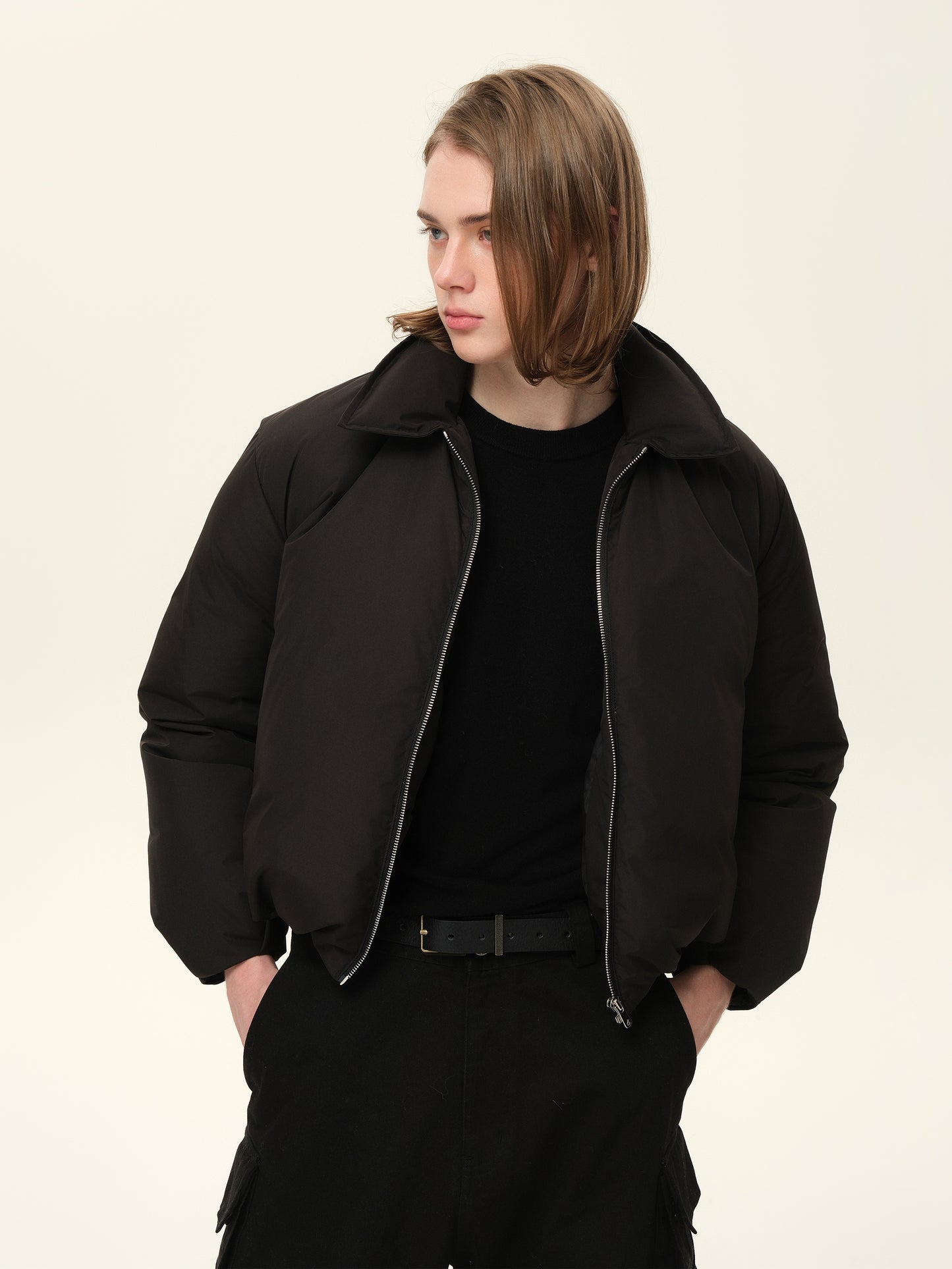 Short Wide Down Jacket